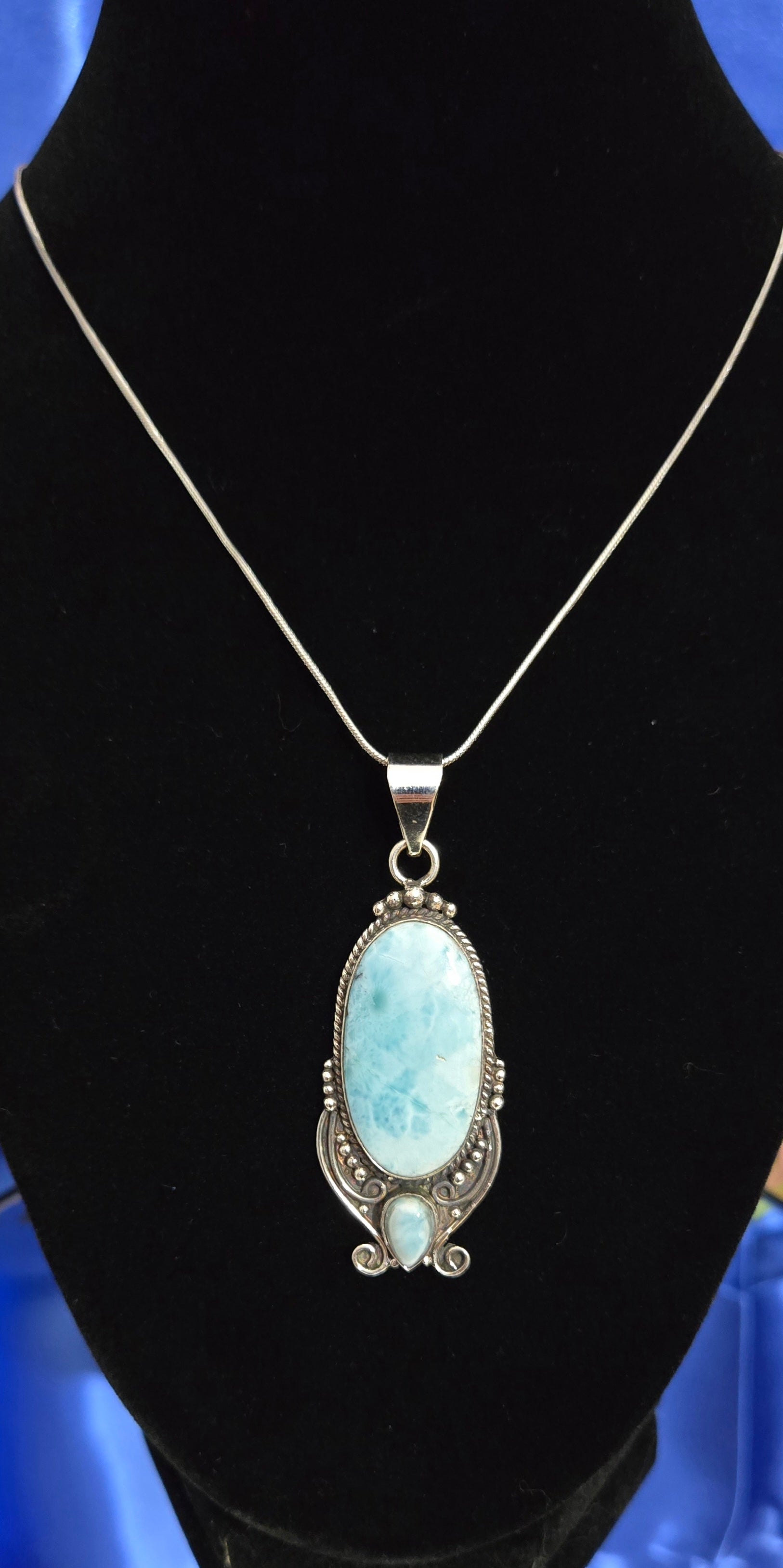 LARIMAR PENDANT