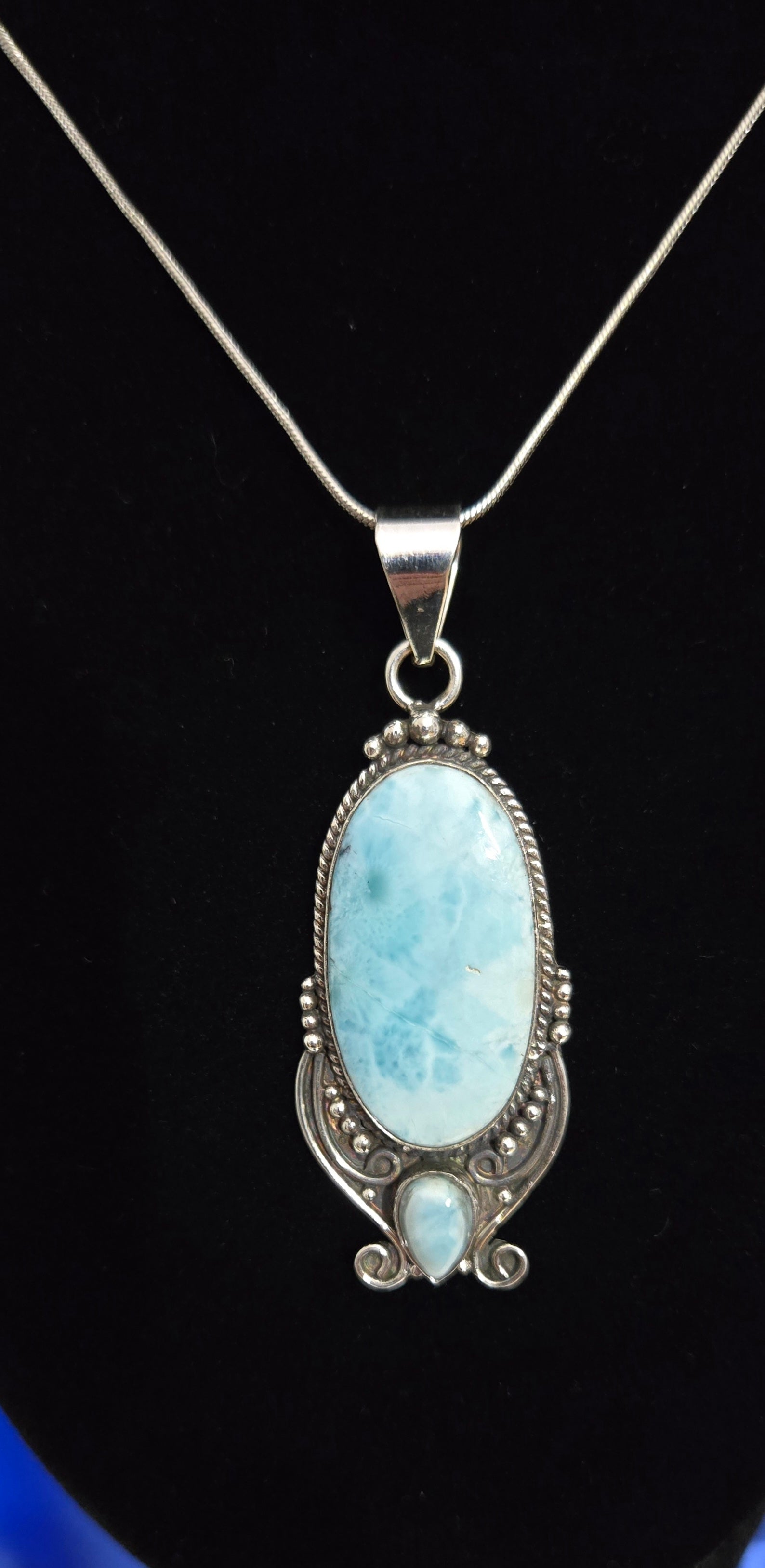 LARIMAR PENDANT