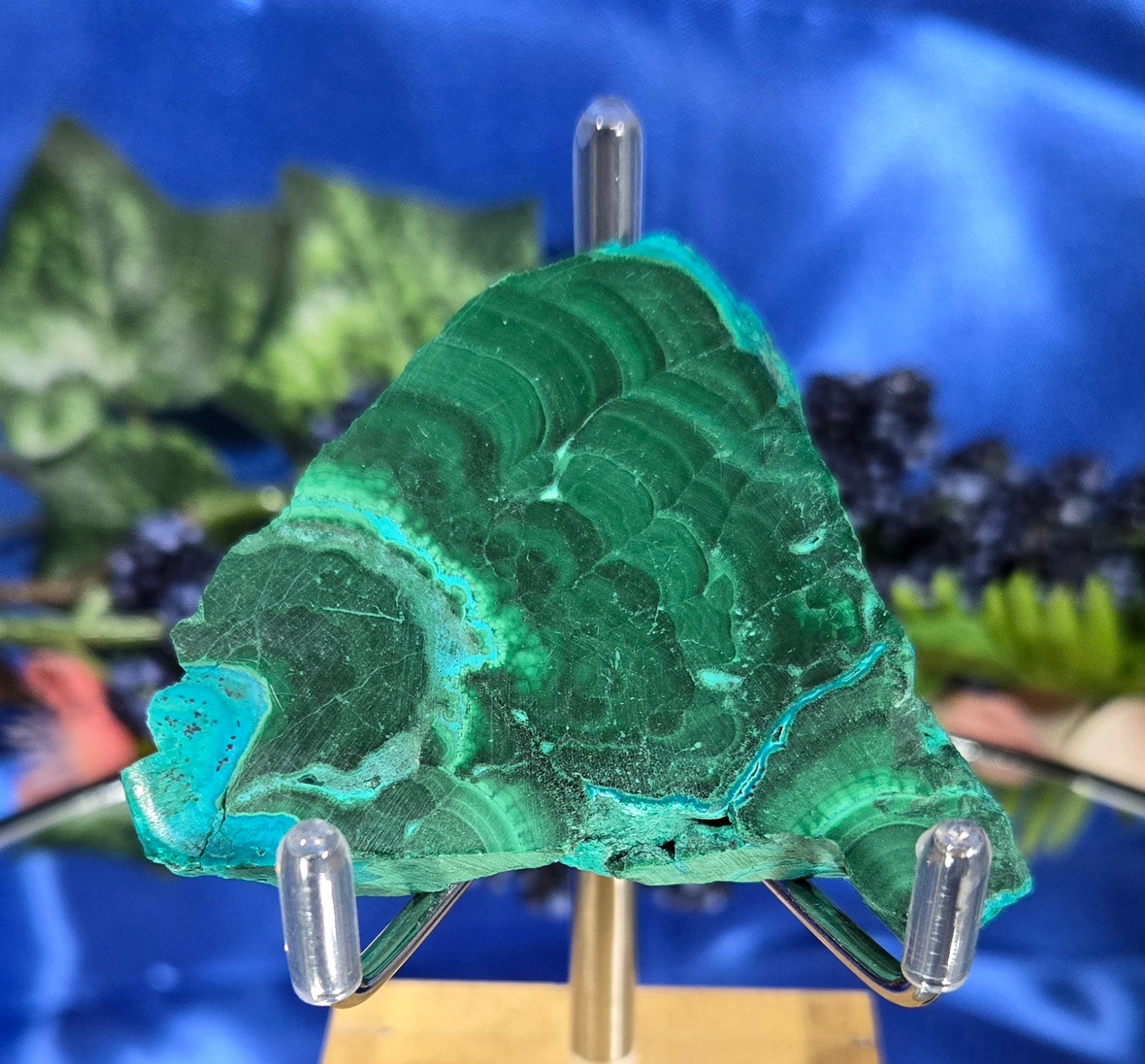 MALACHITE CHRYSOCOLLA SLAB