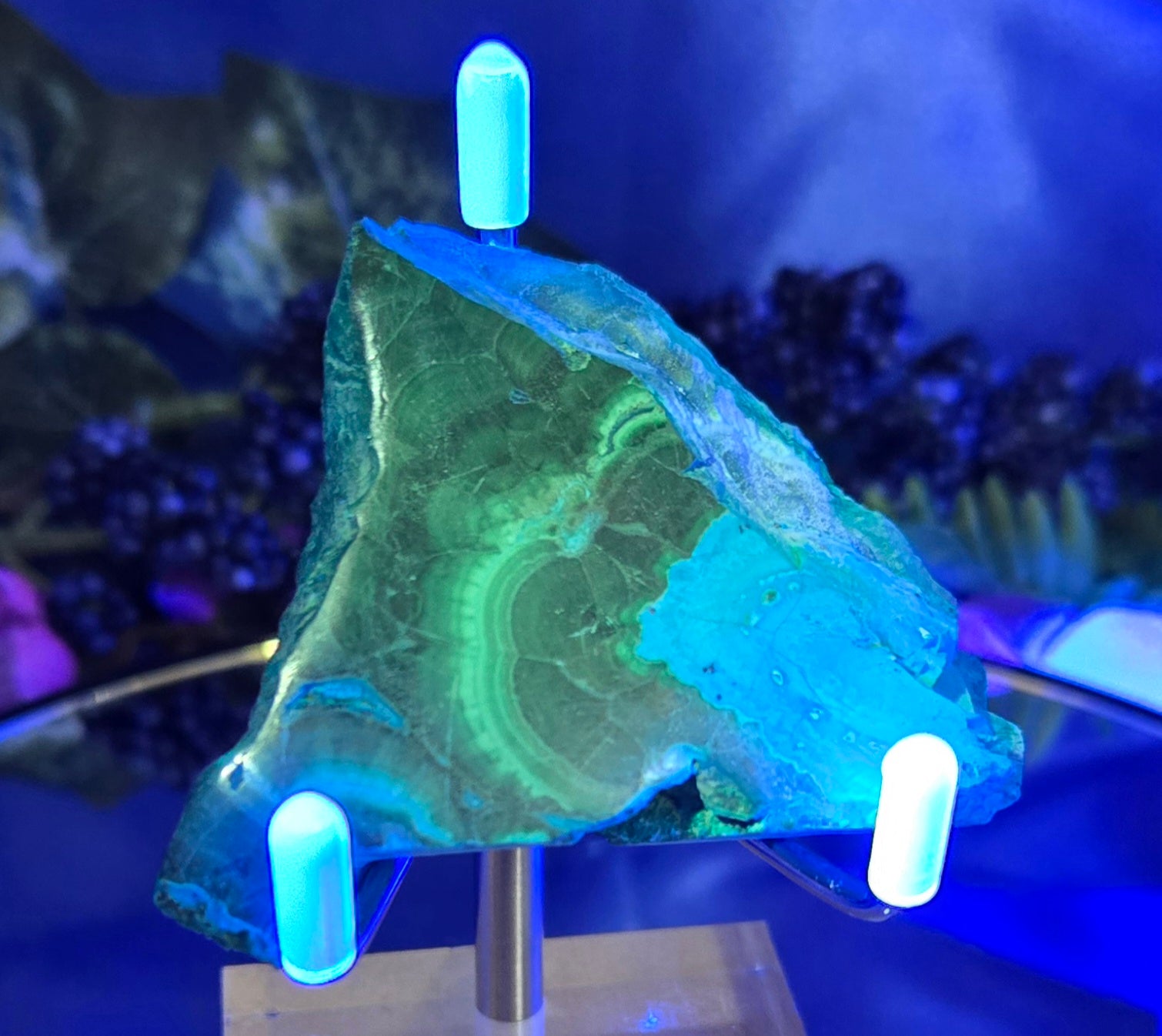 MALACHITE CHRYSOCOLLA SLAB