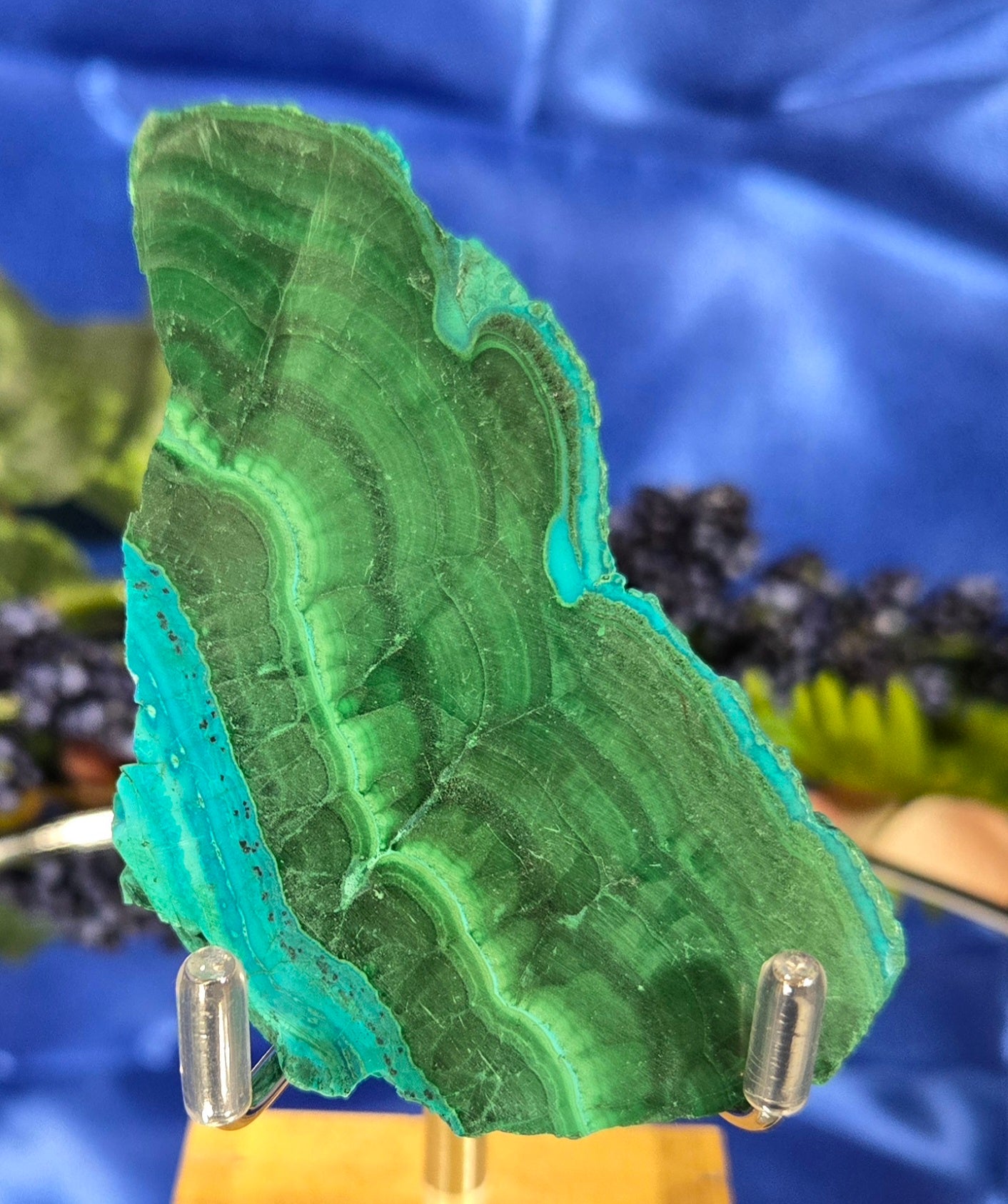 MALACHITE CHRYSOCOLLA SLAB