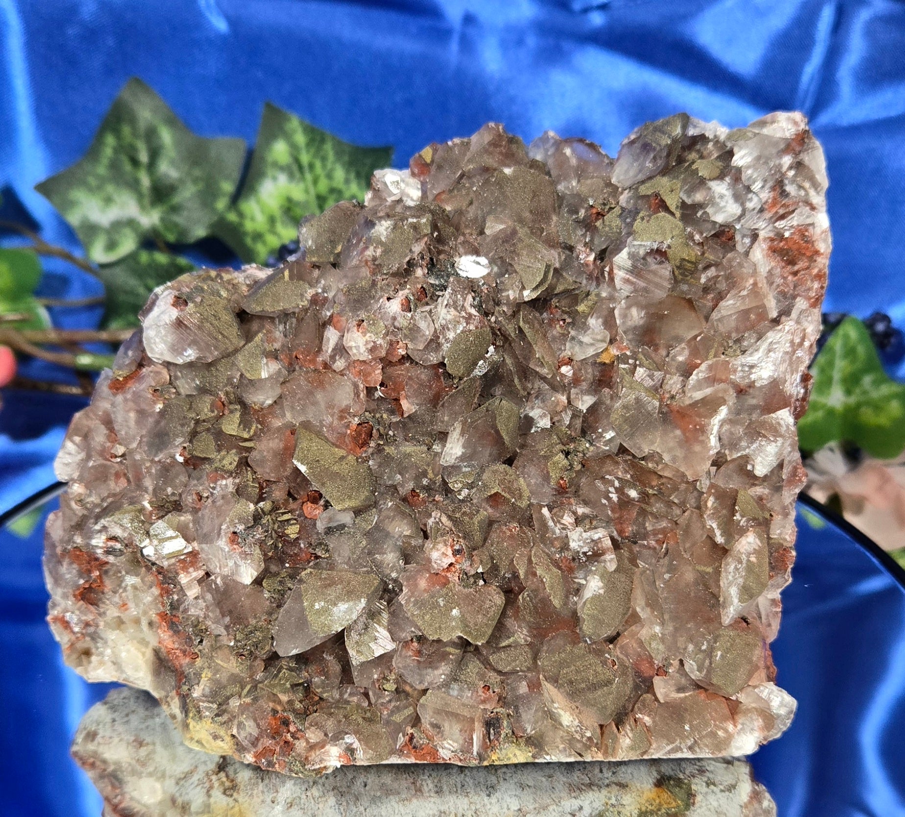 PYRITE - CALCITE