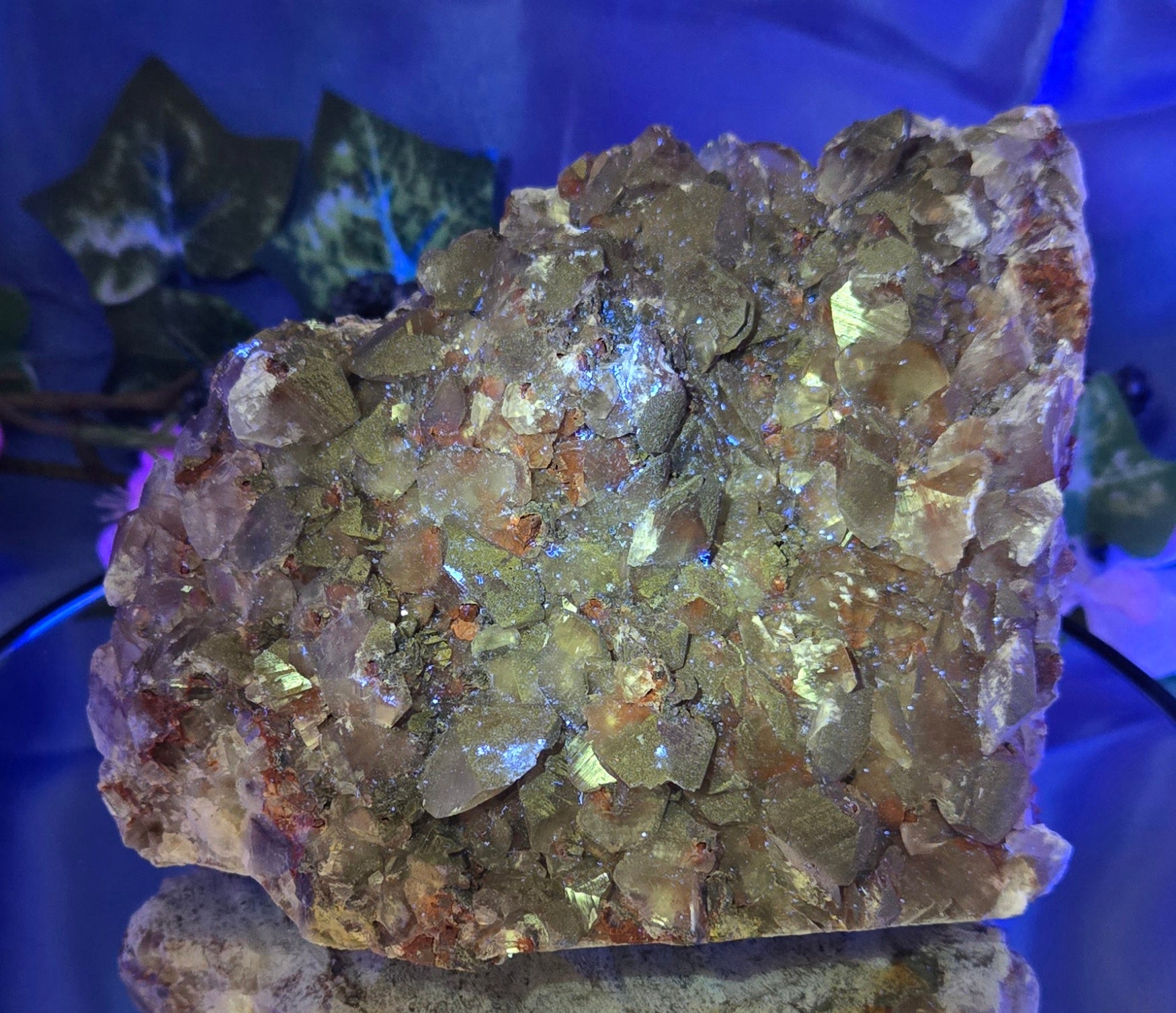 PYRITE - CALCITE