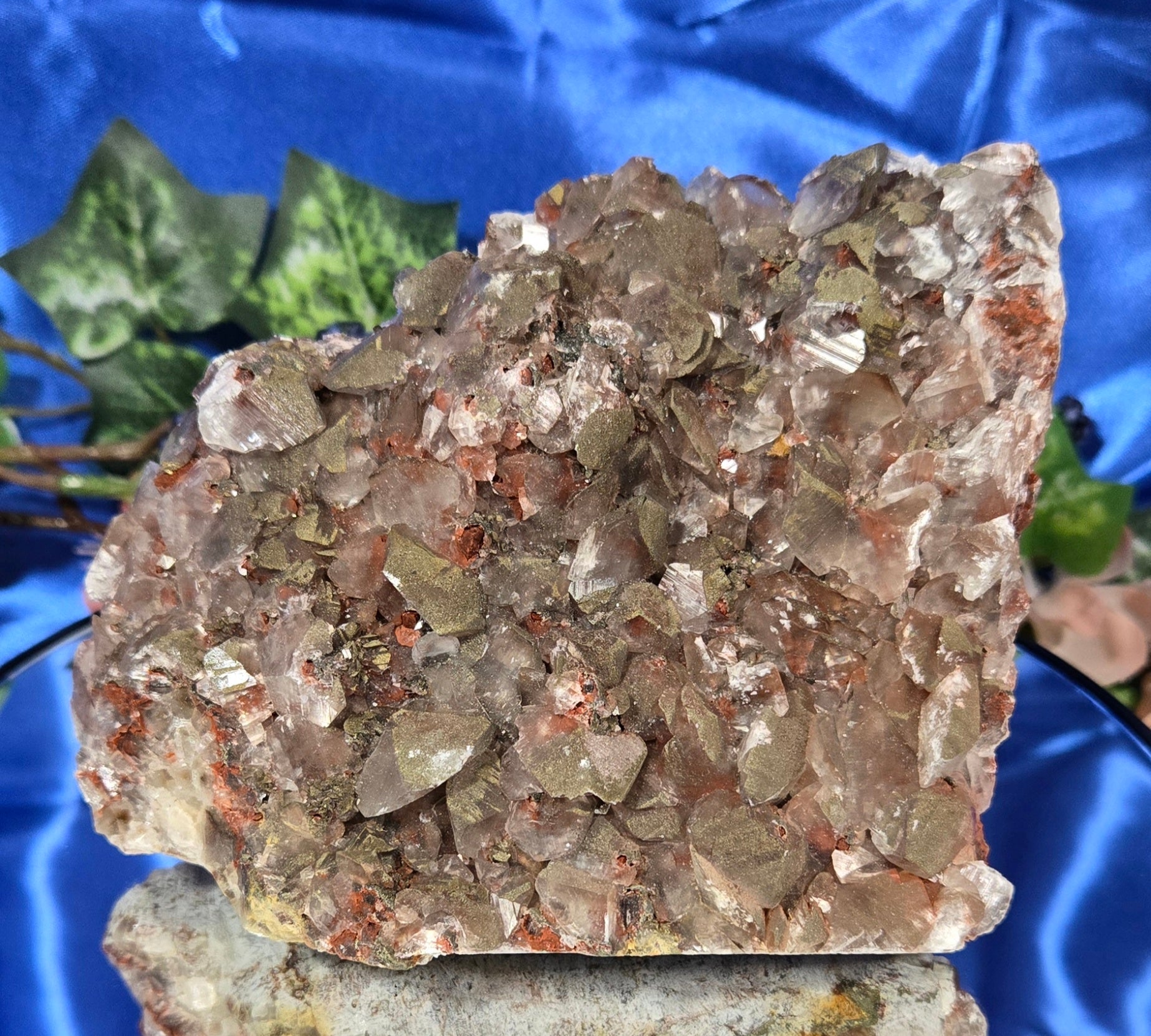 PYRITE - CALCITE