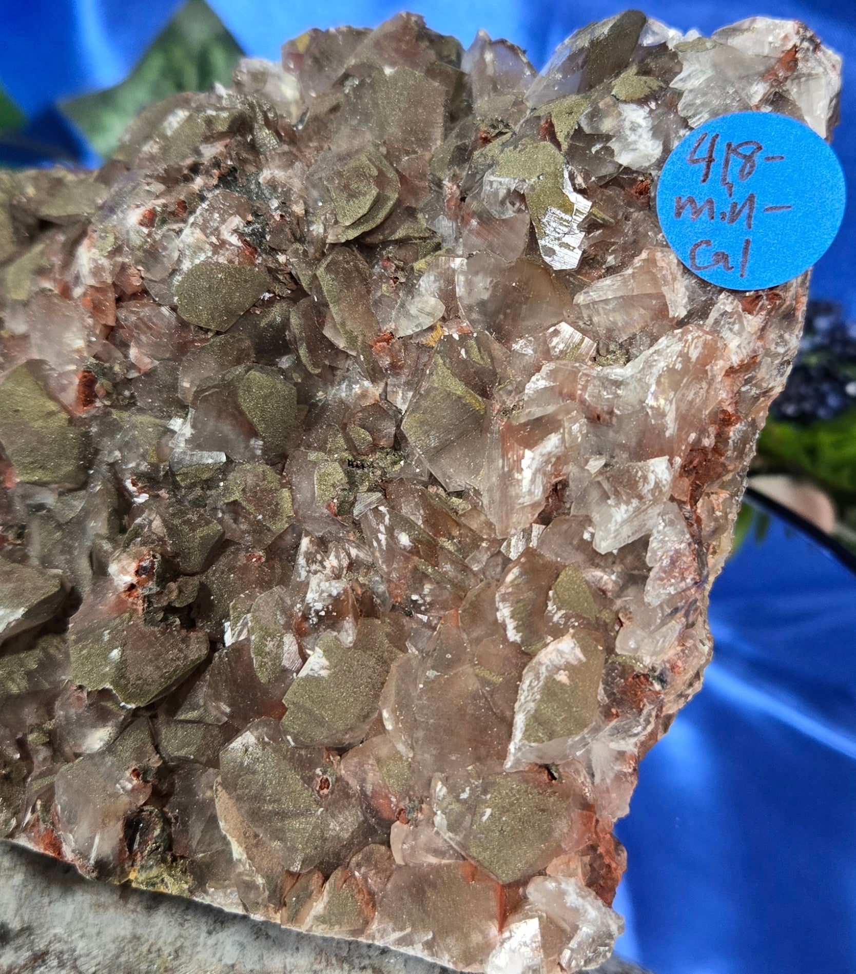 PYRITE - CALCITE