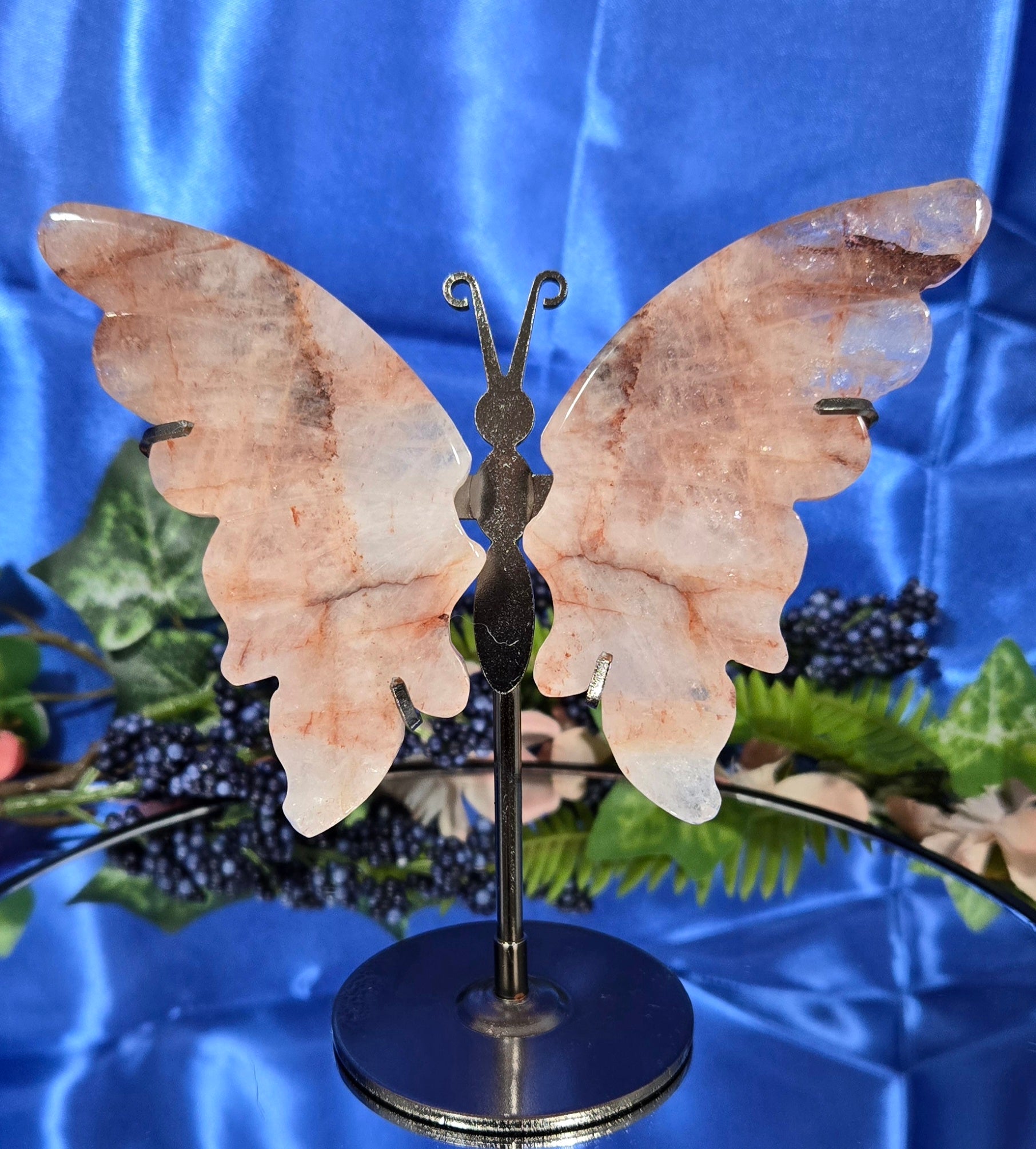FIRE QUARTZ BUTTERFLY