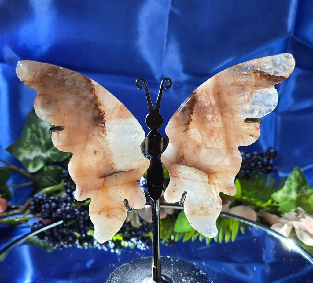 FIRE QUARTZ BUTTERFLY