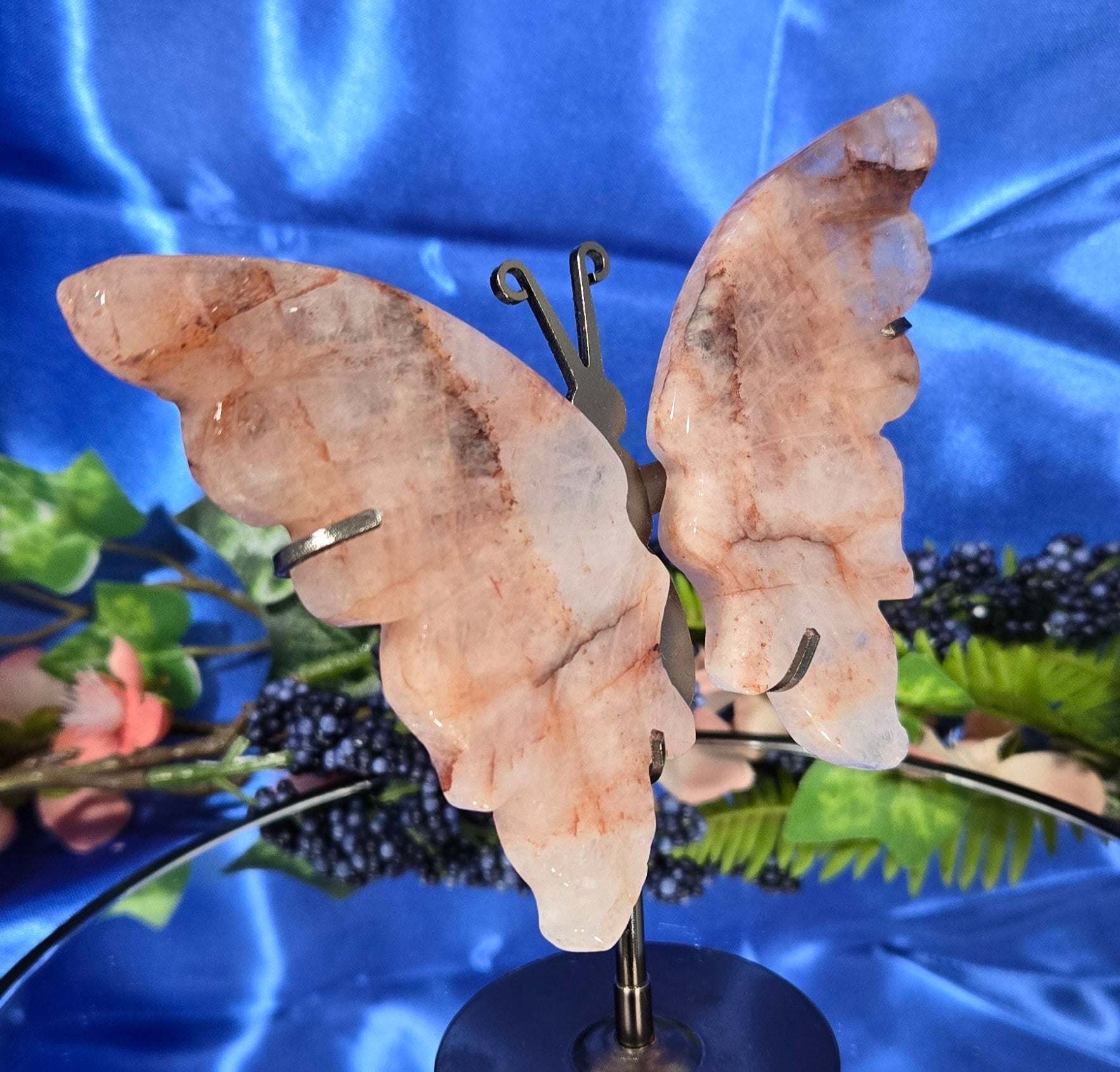 FIRE QUARTZ BUTTERFLY
