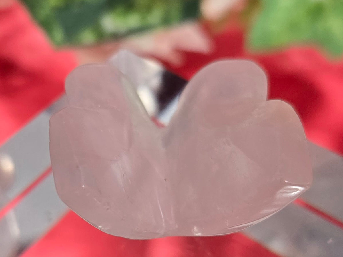 ROSE QUARTZ BUTTERFLY