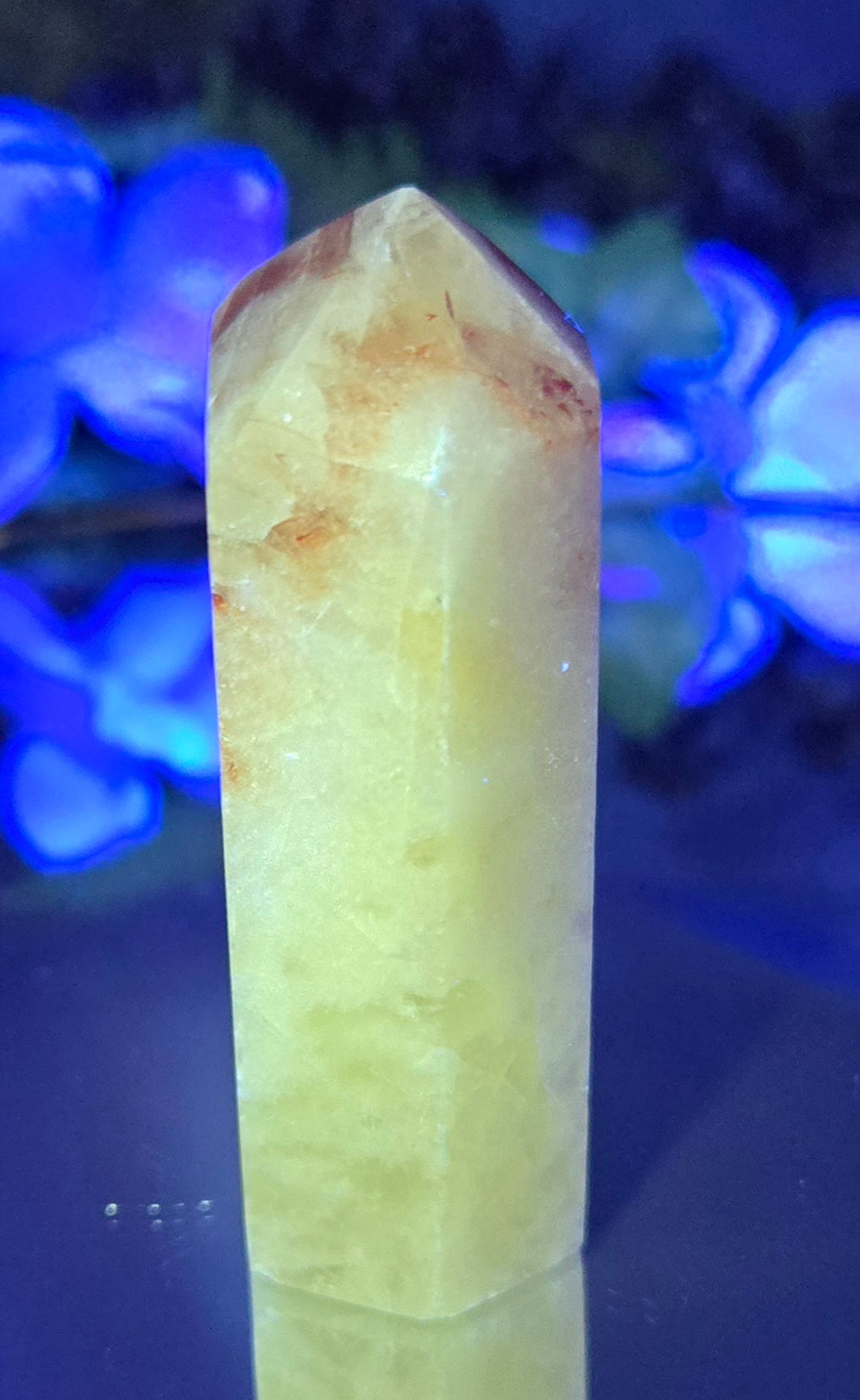 RED-ORANGE BANDED CALCITE