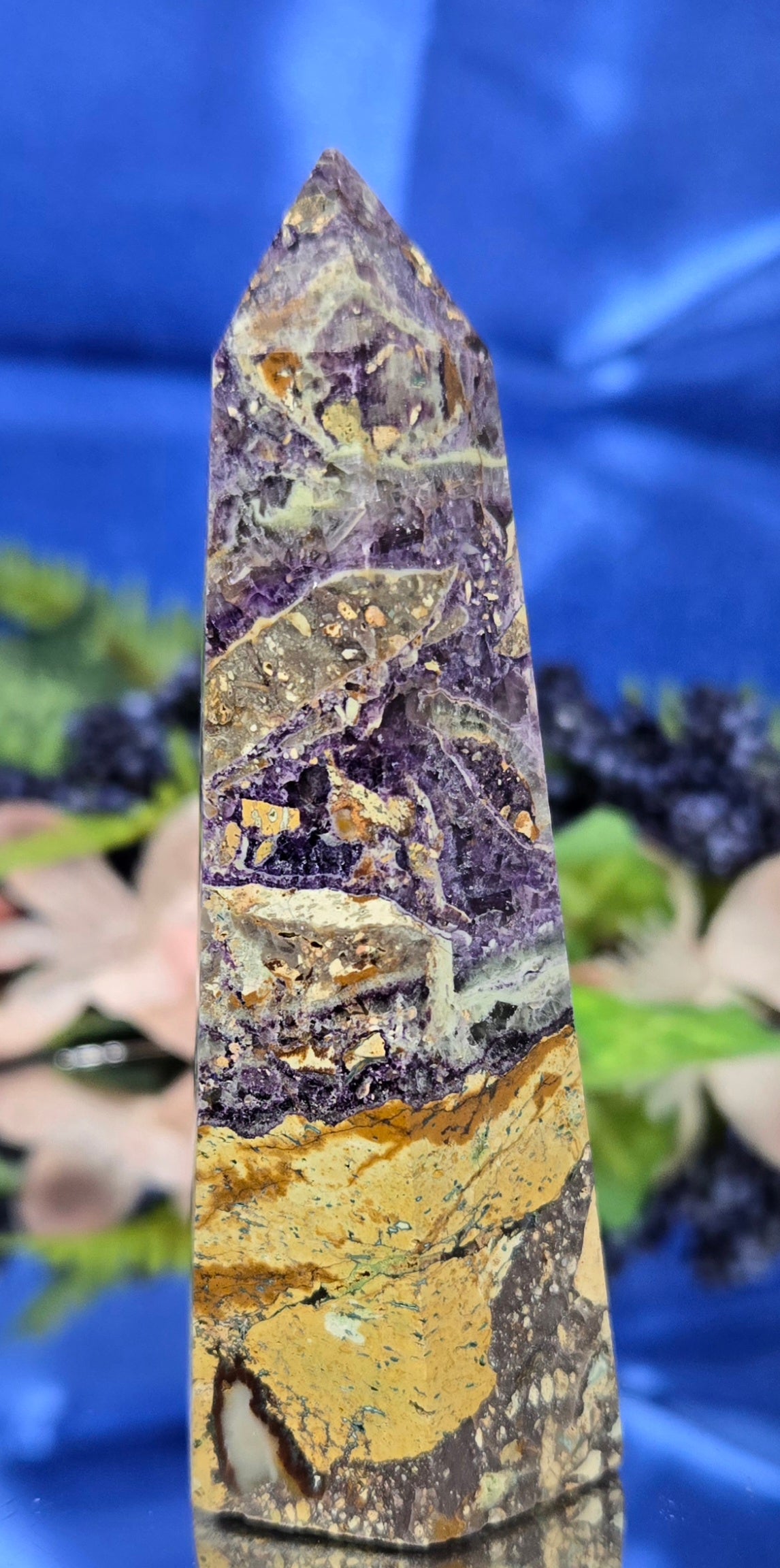 PURPLE BRECCIATED JASPER