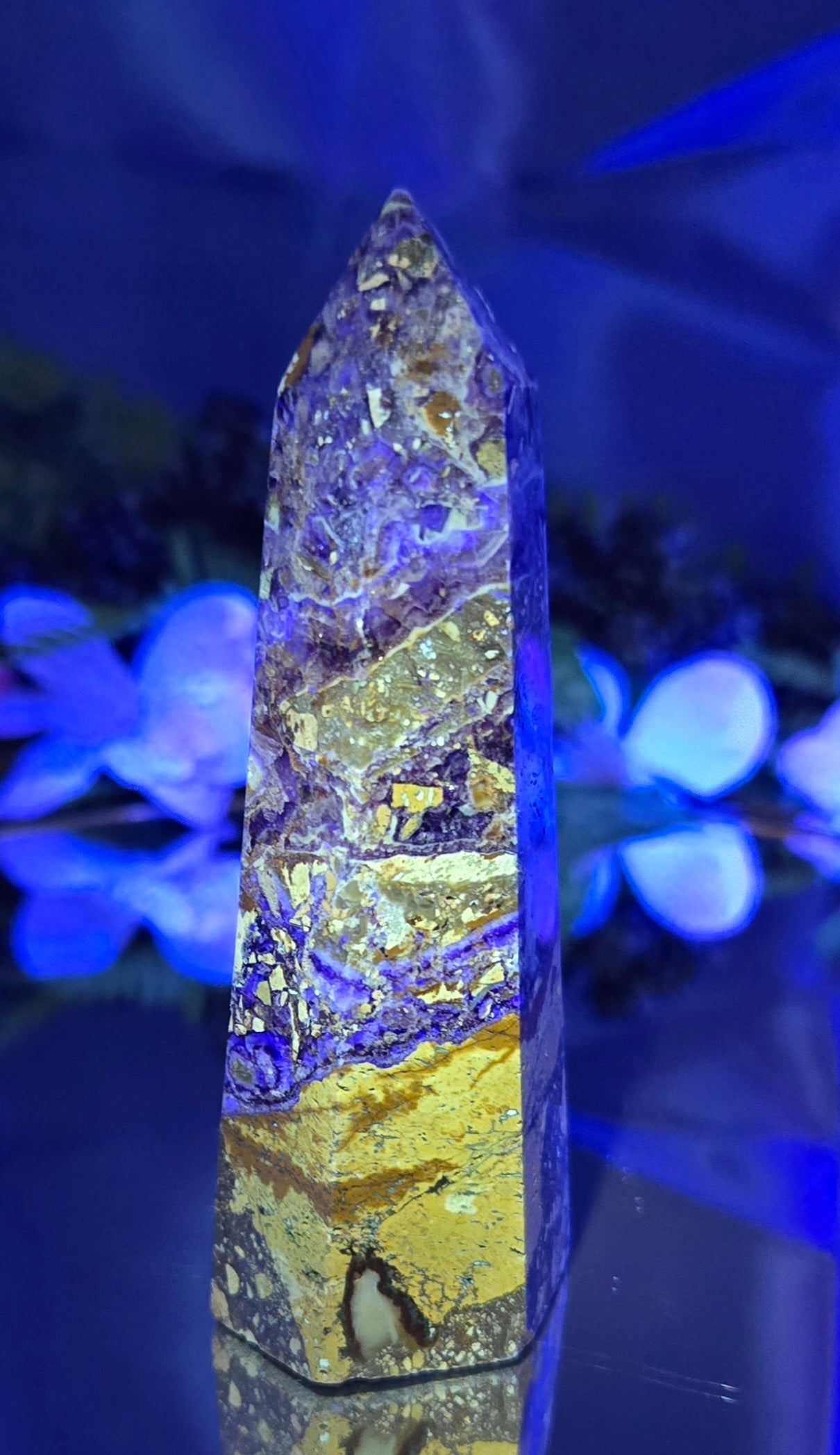 PURPLE BRECCIATED JASPER