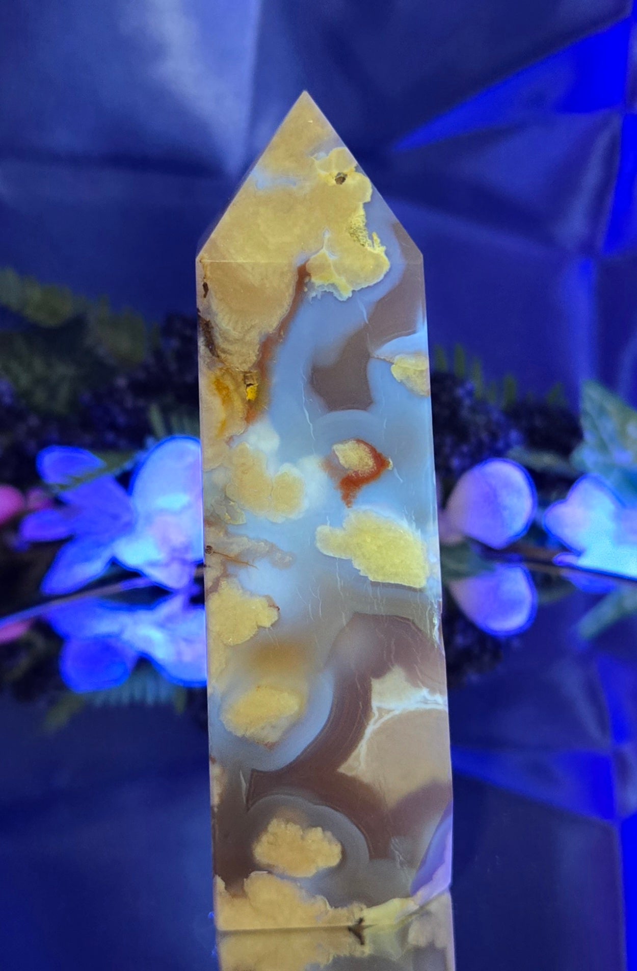 FLOWER AGATE TOWER