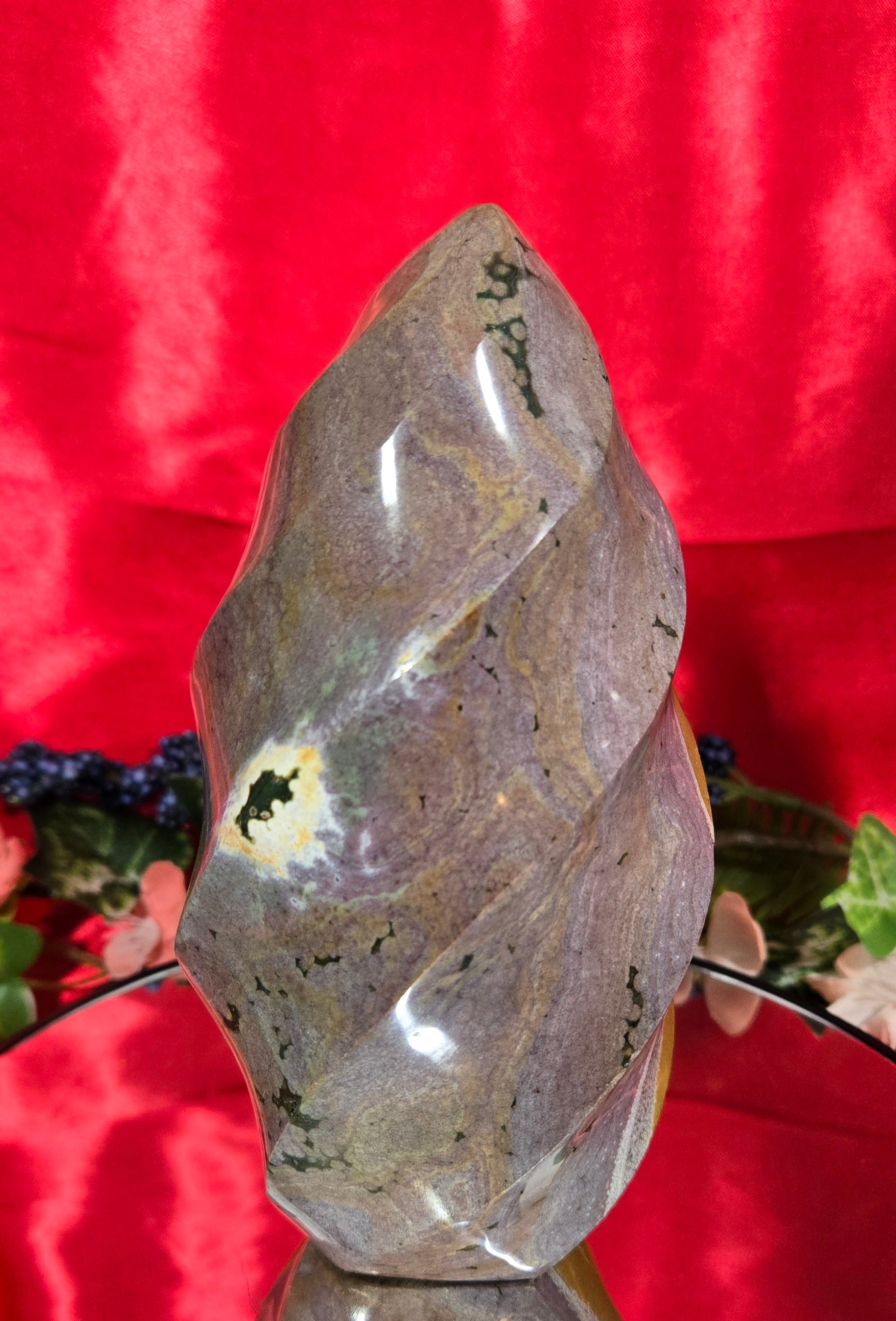 POLYCHROME JASPER FLAME