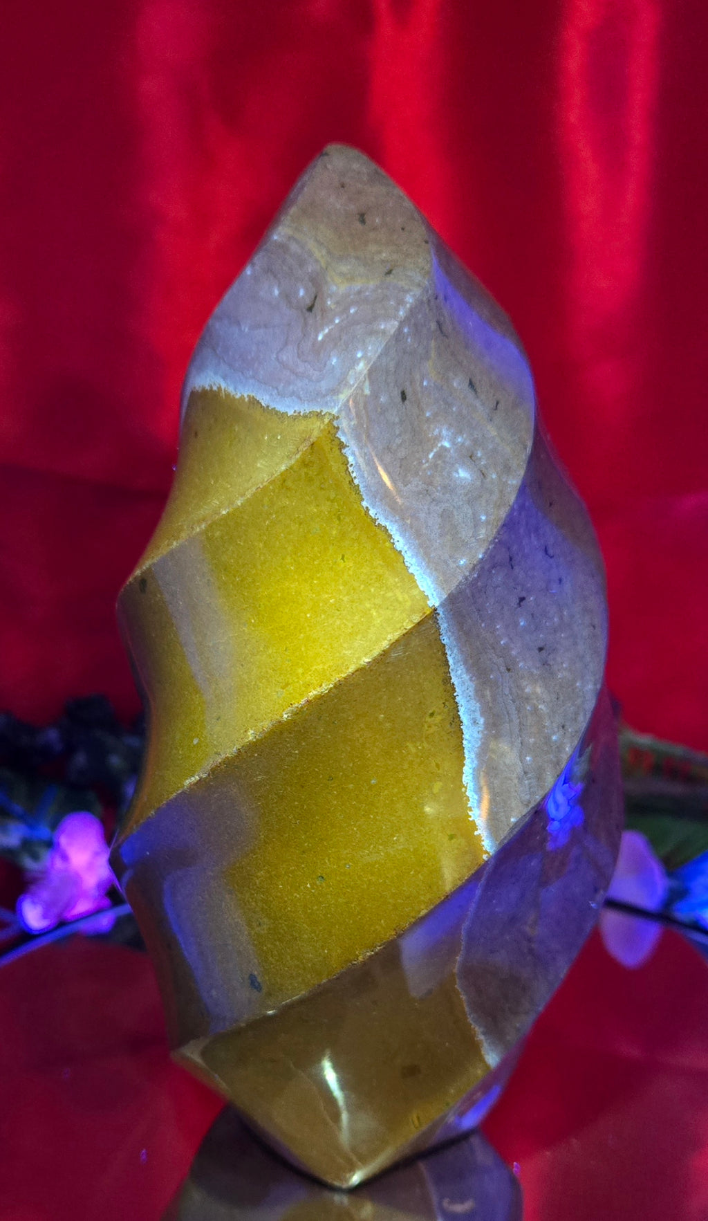 POLYCHROME JASPER FLAME