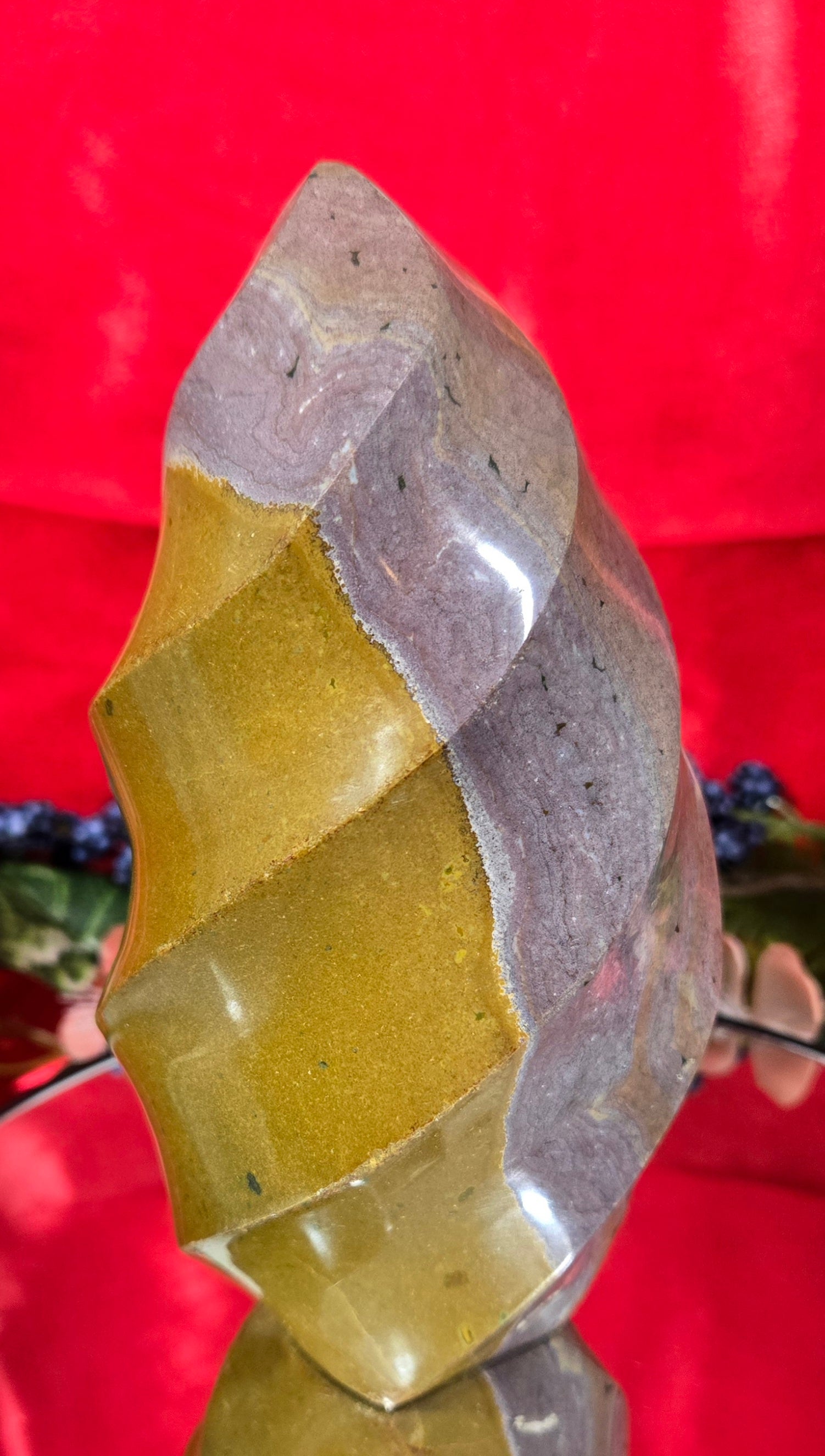 POLYCHROME JASPER FLAME