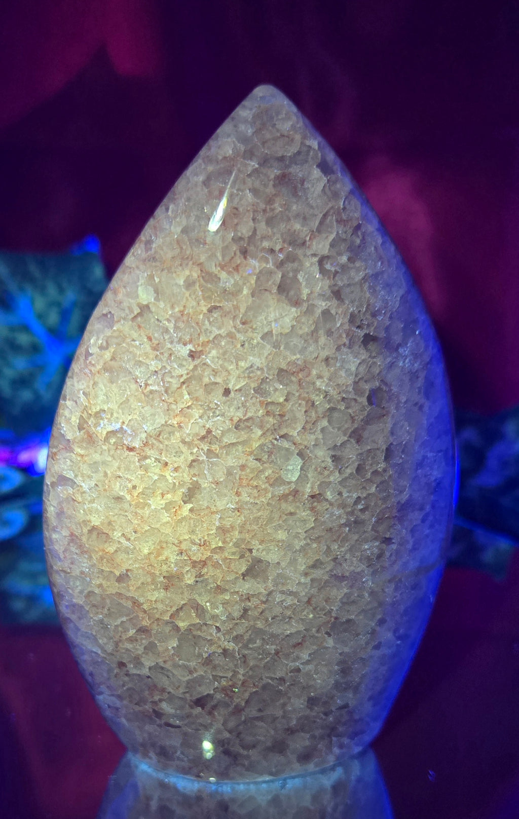 PEACH CALCITE FREE FORM