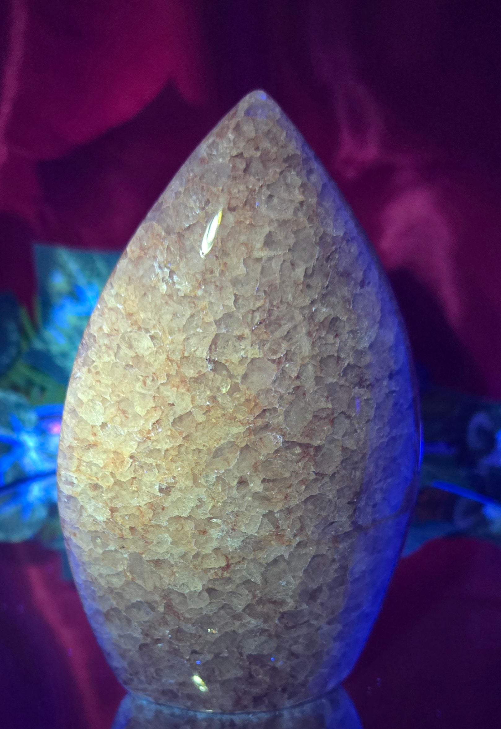 PEACH CALCITE FREE FORM