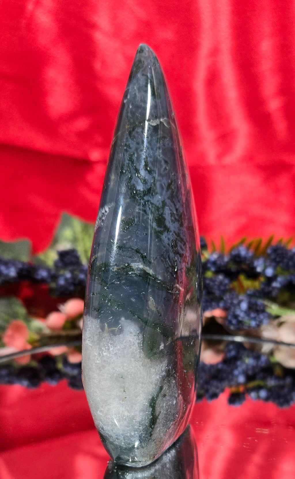MOSS AGATE FREE FORM