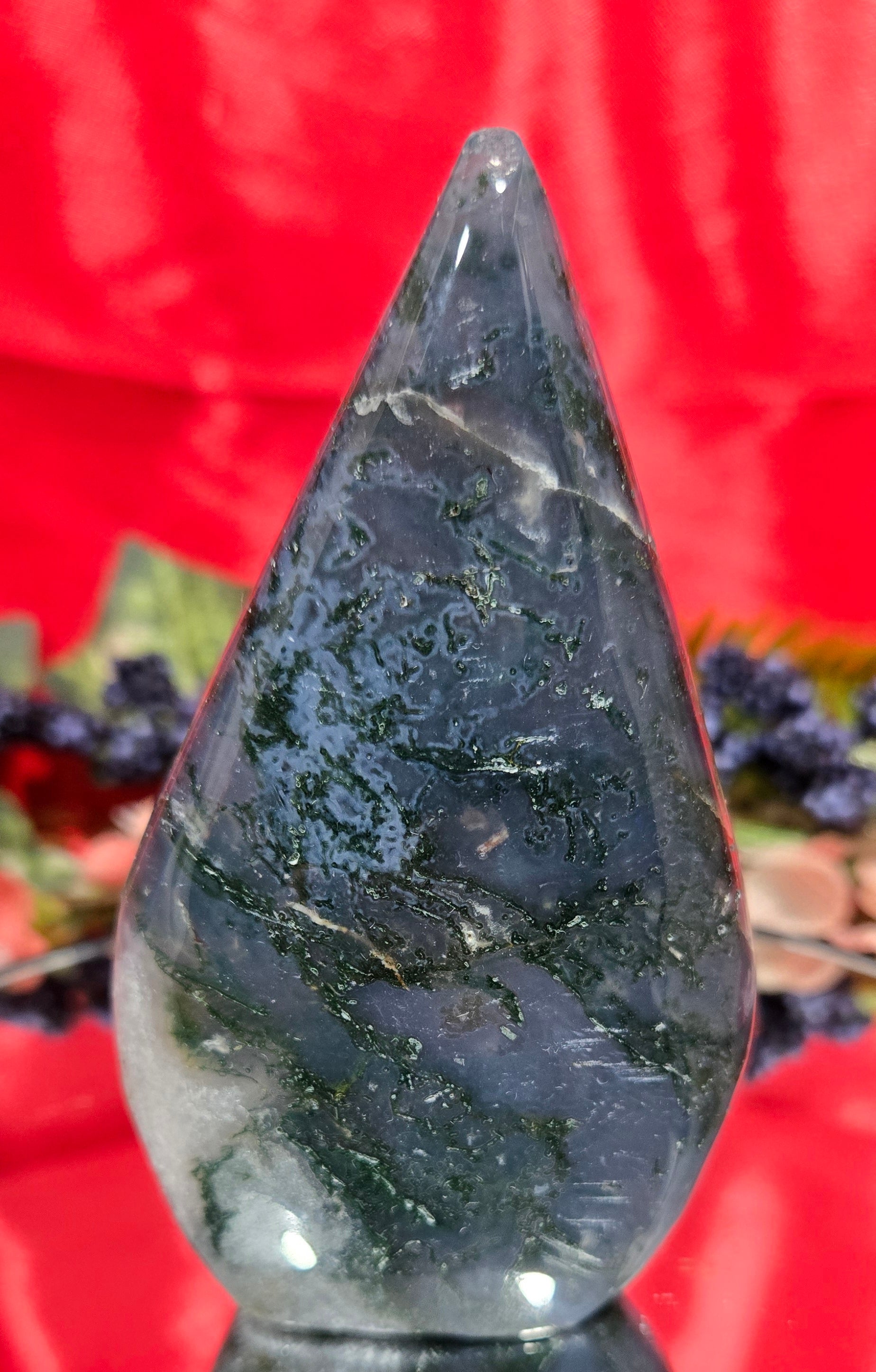 MOSS AGATE FREE FORM