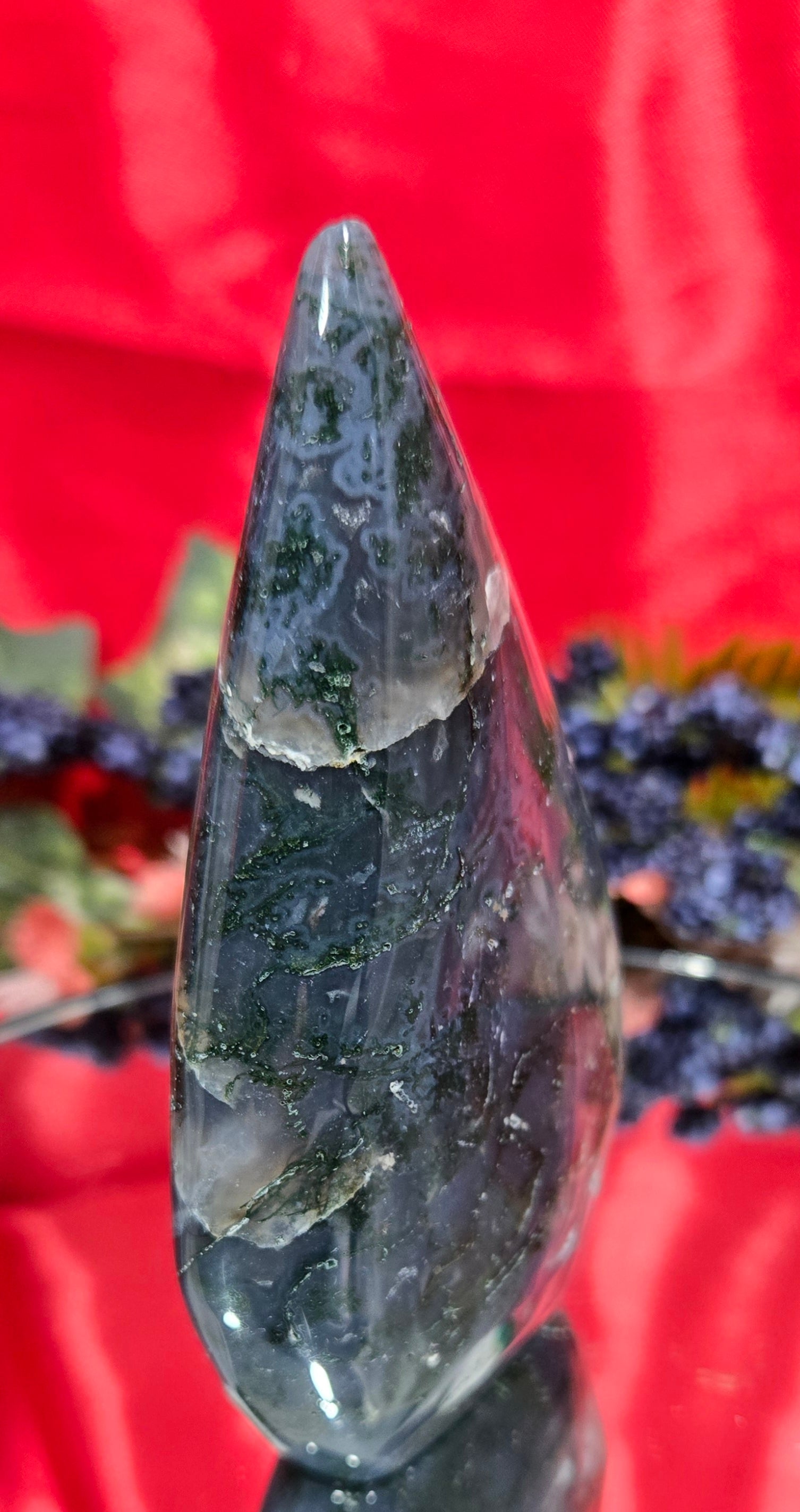 MOSS AGATE FREE FORM
