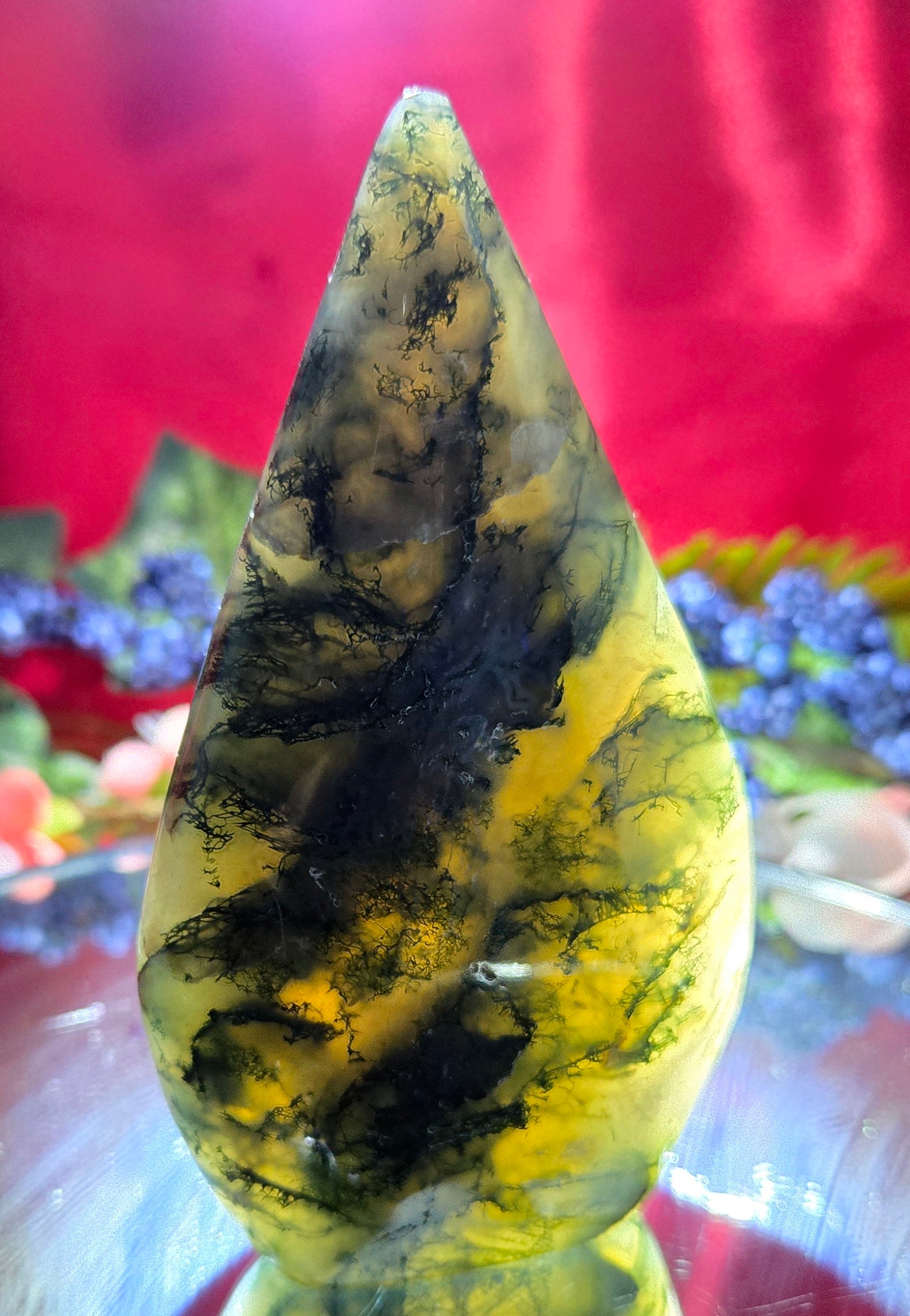 MOSS AGATE FREE FORM