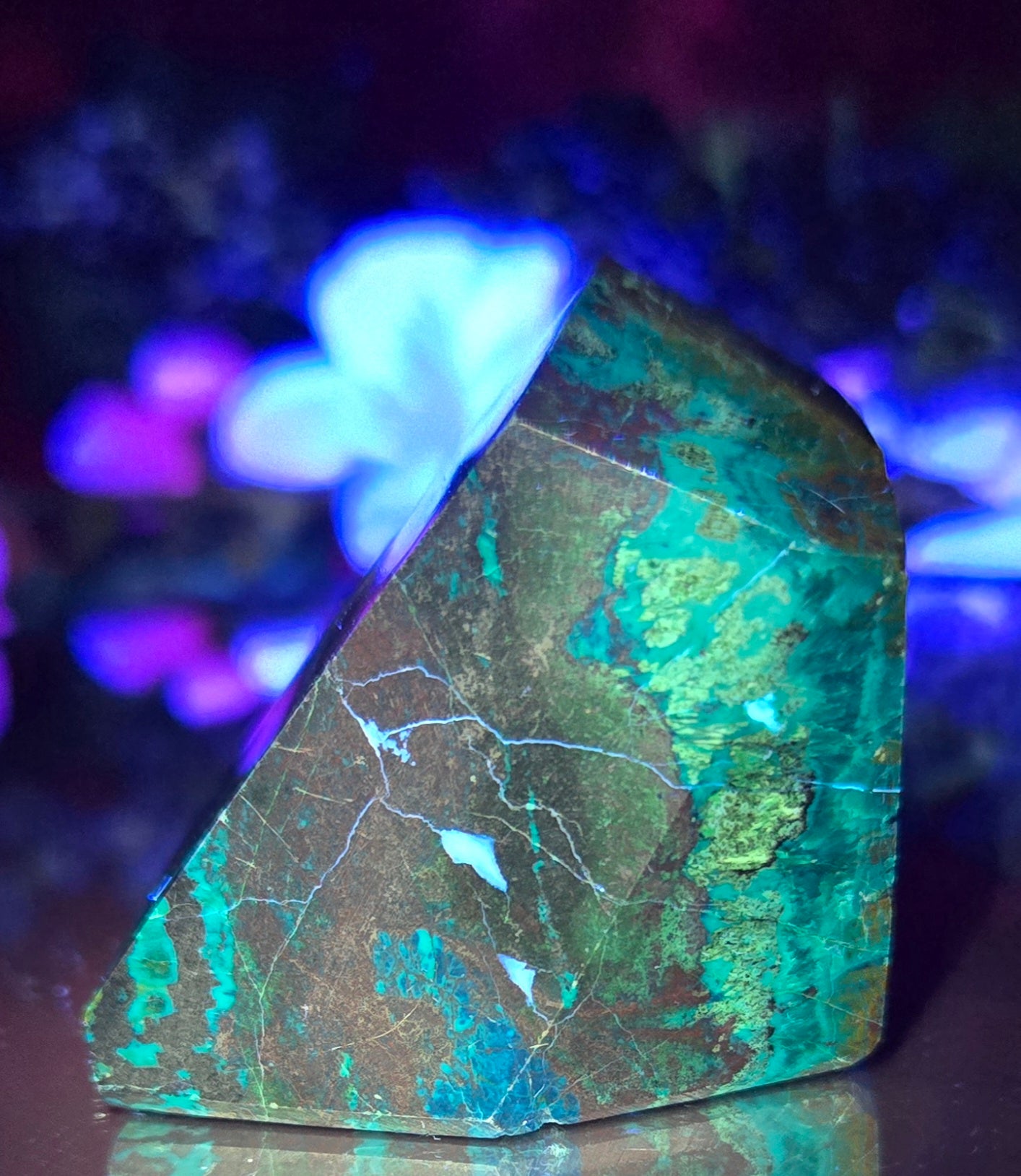 AZURITE/CHRYSOCOLLA/MALACHITE FREE FORM