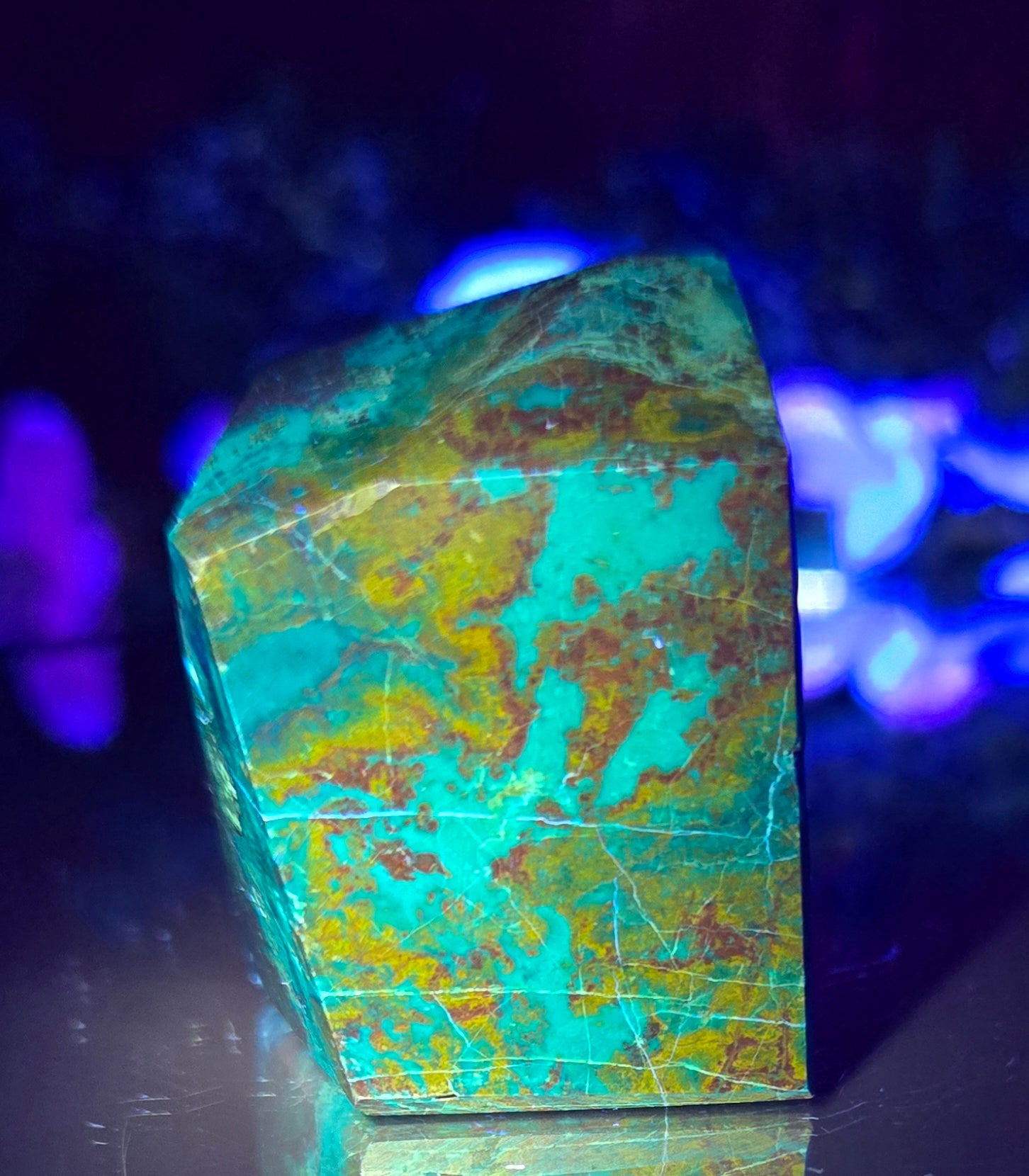 AZURITE/CHRYSOCOLLA/MALACHITE FREE FORM