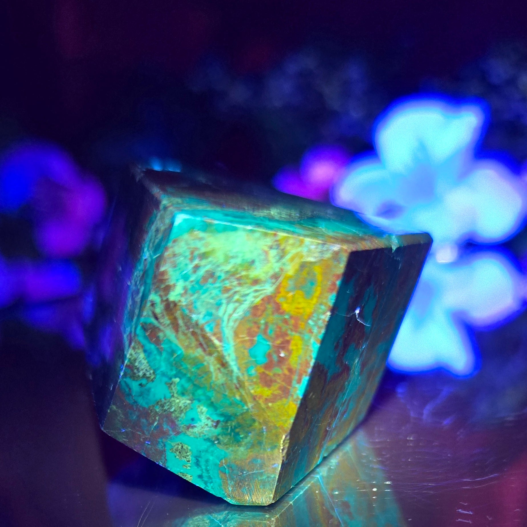 AZURITE/CHRYSOCOLLA/MALACHITE FREE FORM