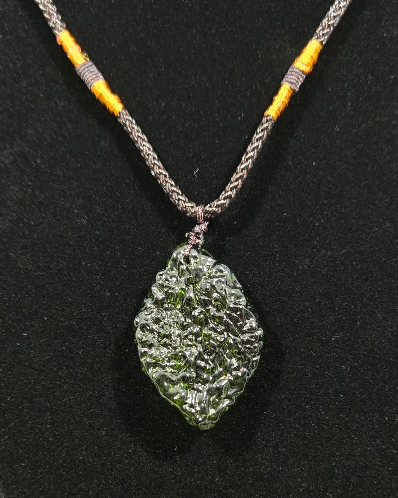 MOLDAVITE NECKLACE
