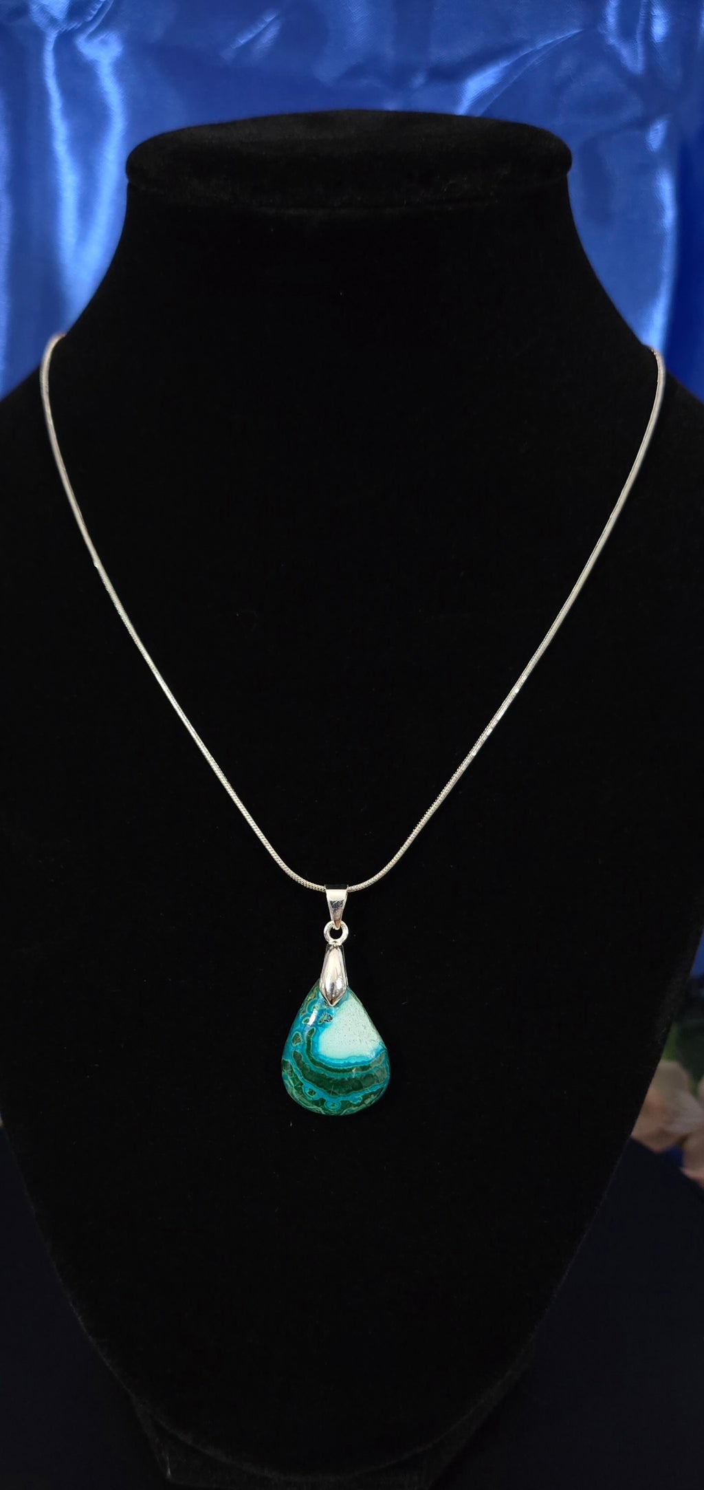 MALACHITE CHRYSOCOLLA NECKLACE