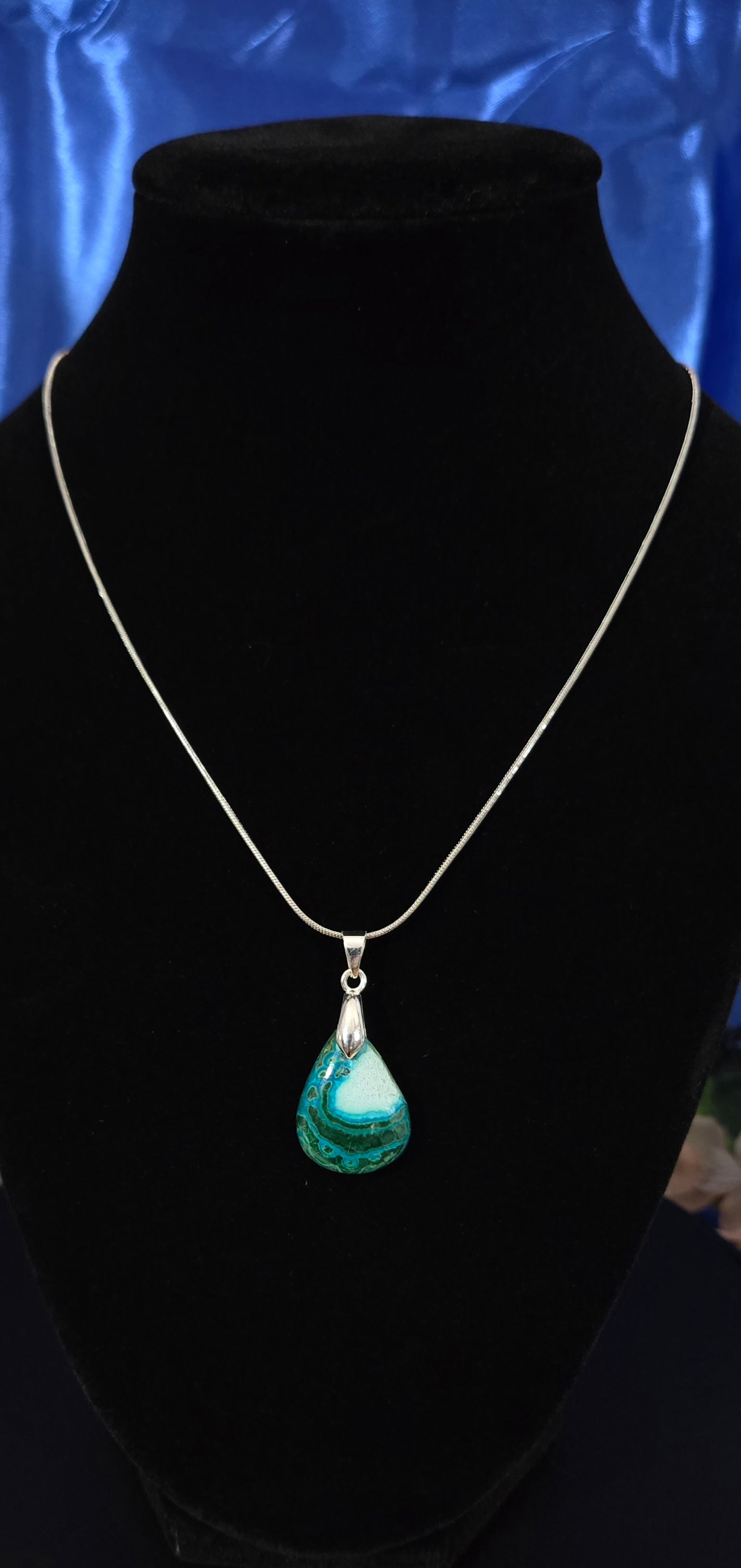 MALACHITE CHRYSOCOLLA NECKLACE