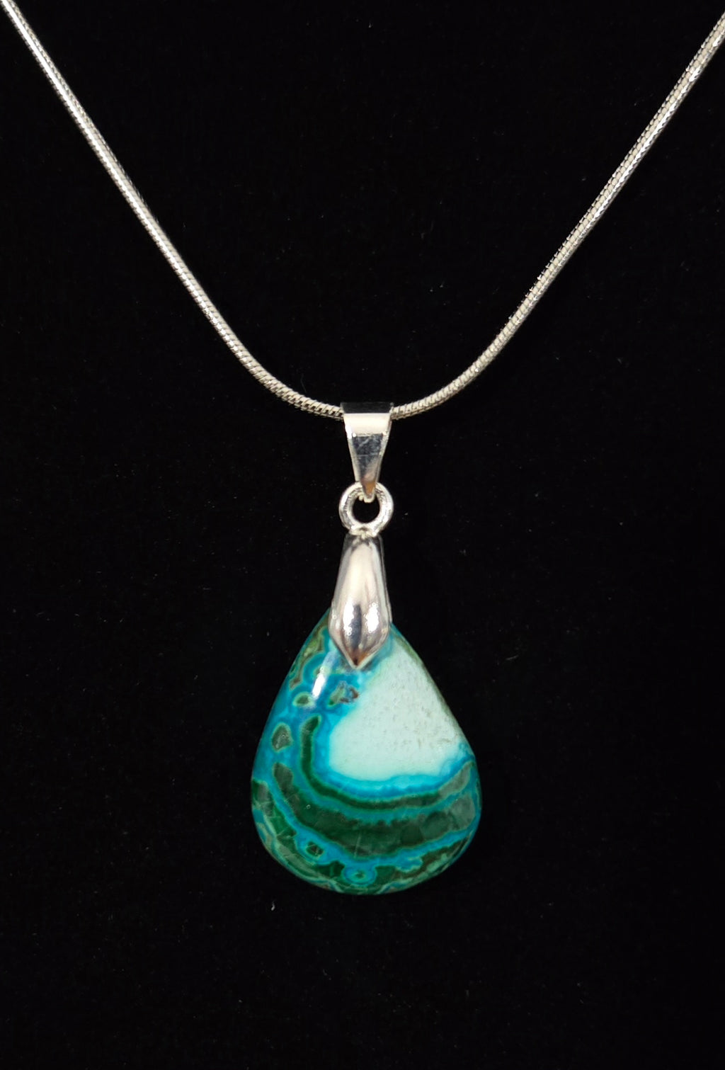 MALACHITE CHRYSOCOLLA NECKLACE