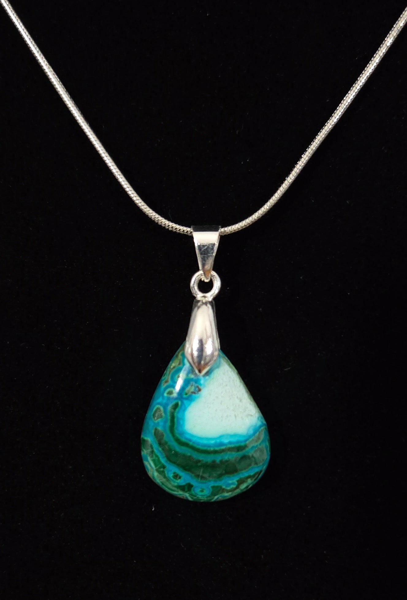 MALACHITE CHRYSOCOLLA NECKLACE