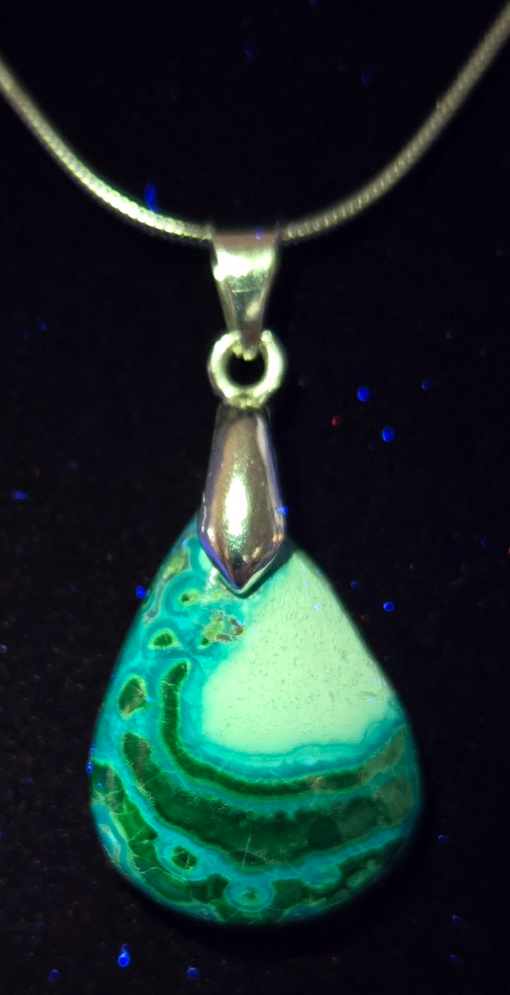 MALACHITE CHRYSOCOLLA NECKLACE