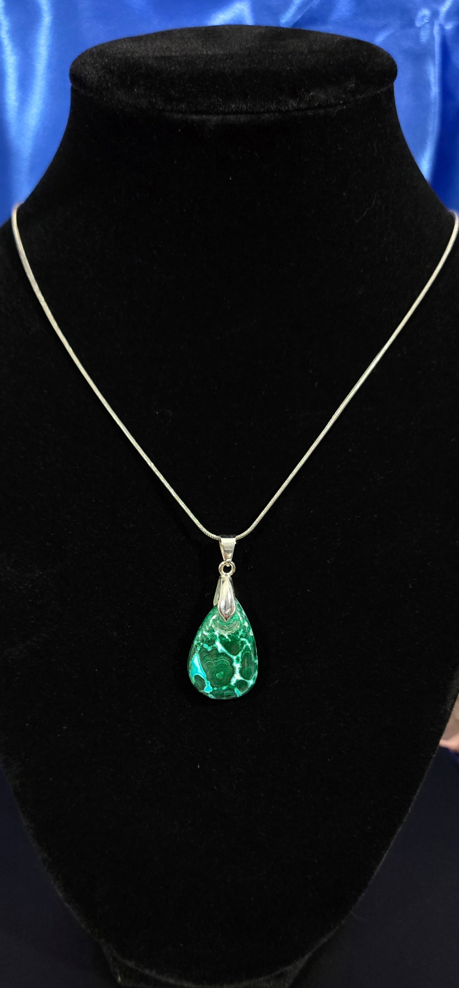 MALACHITE CHRYSOCOLLA NECKLACE