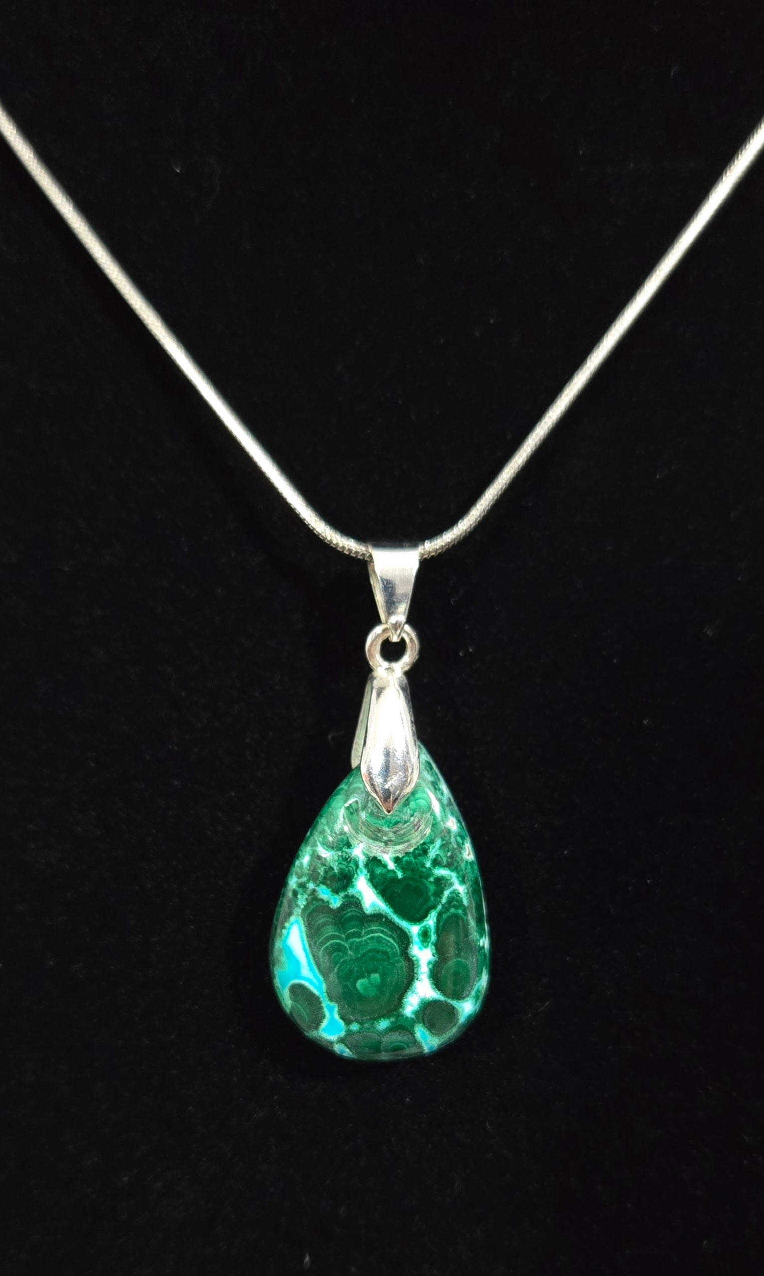 MALACHITE CHRYSOCOLLA NECKLACE