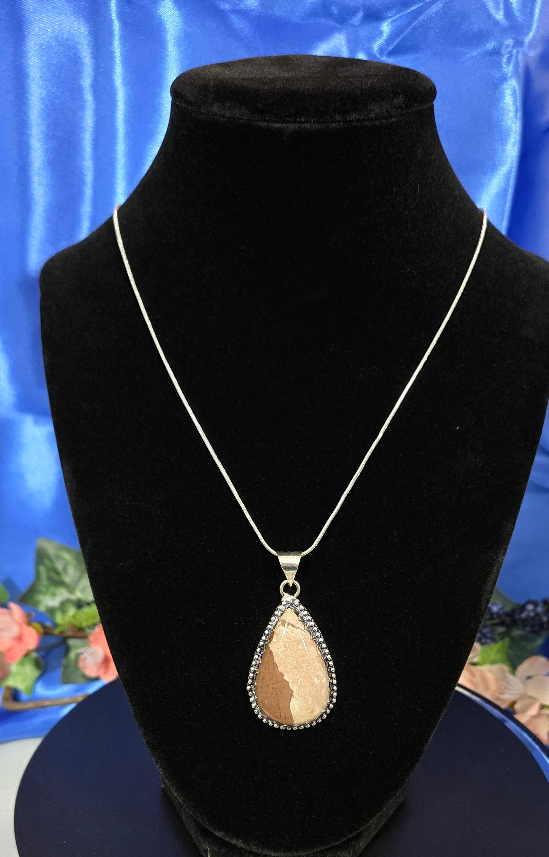 PICTURE JASPER NECKLACE