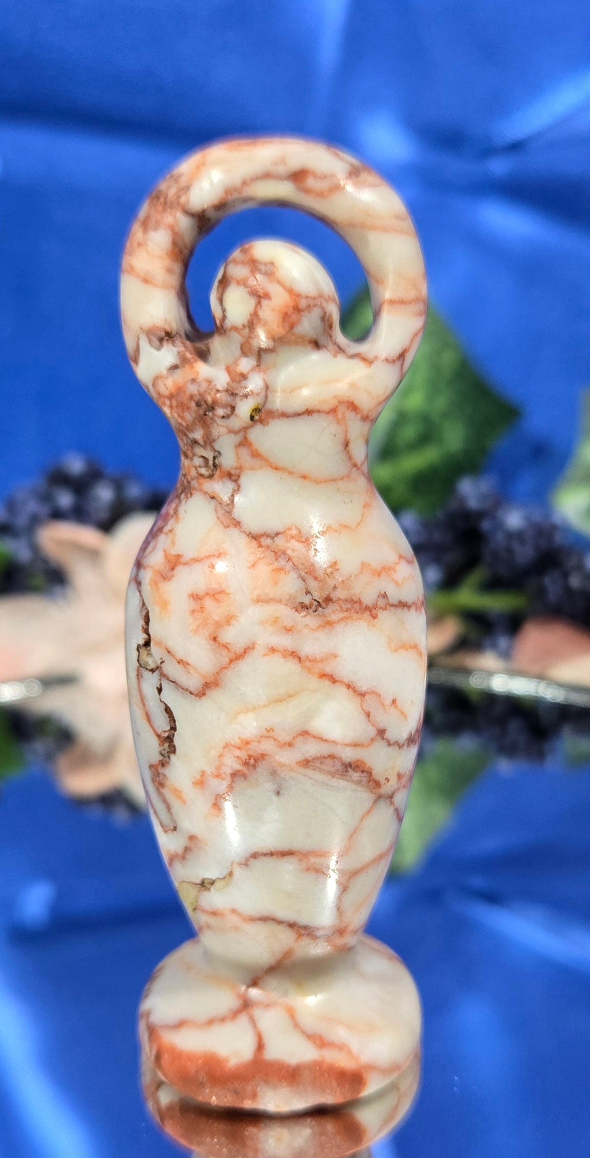 RED VEIN JASPER GODDESS