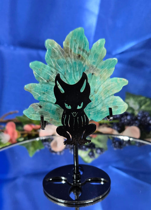 9 TAIL FOX WITH STAND