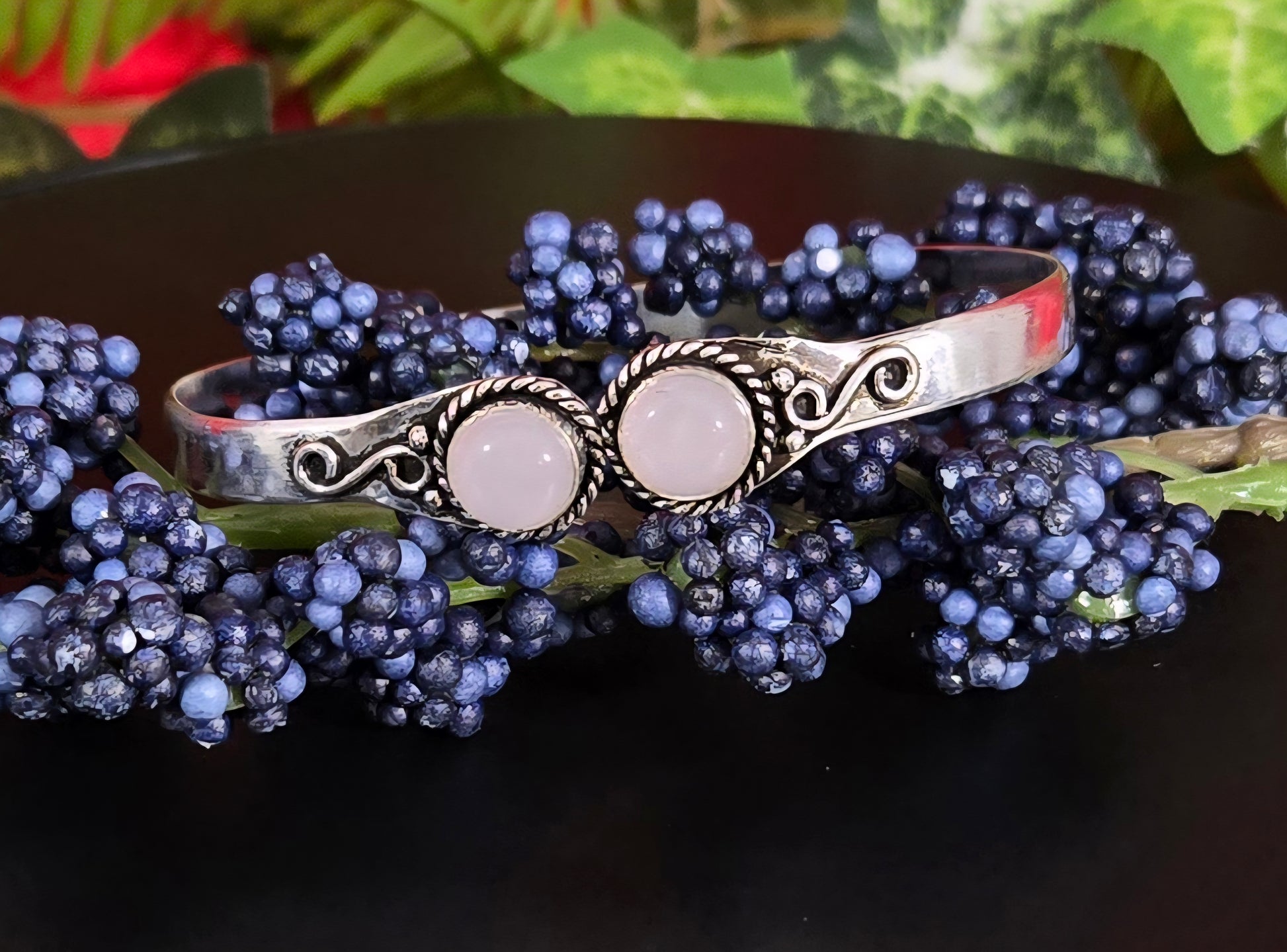 ROSEQUARTZ BRACELET 925 STERLING