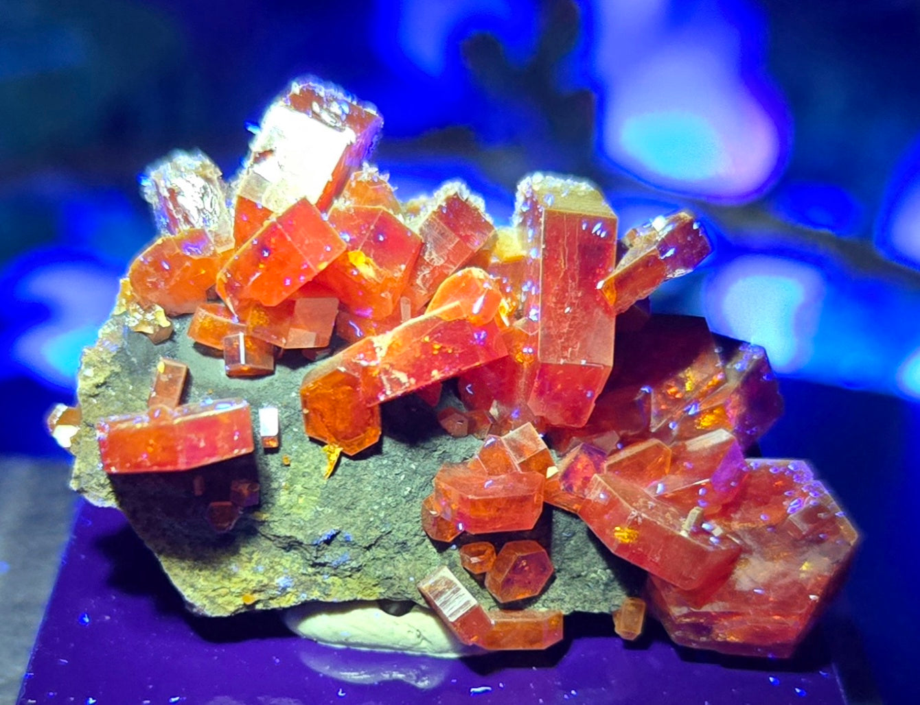 VANADINITE CLUSTER