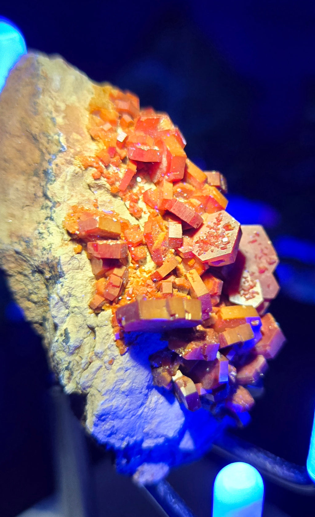 VANADINITE CLUSTER