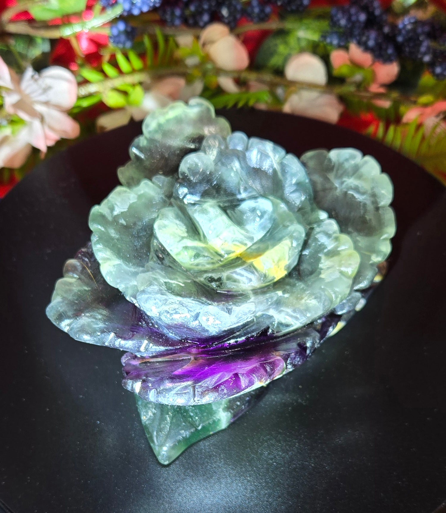 FLUORITE FLOWER