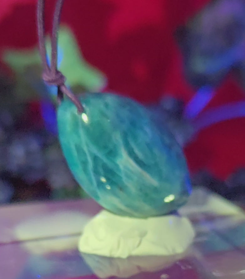 BLUE APATITE CABOCHON
