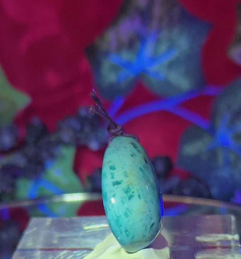 BLUE APATITE CABOCHON