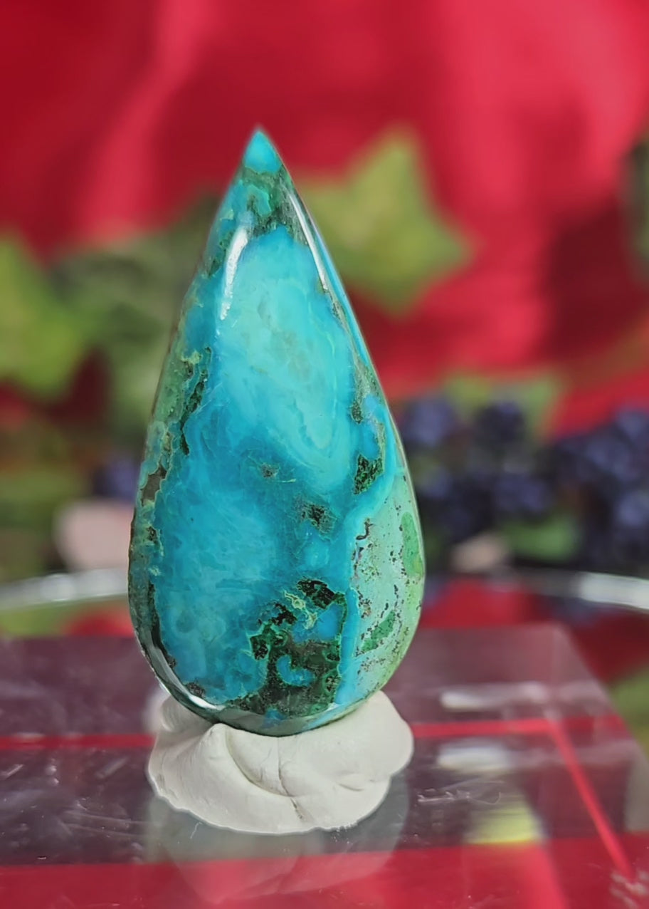 MALACHITE CHRYSACOLLA CABOCHON