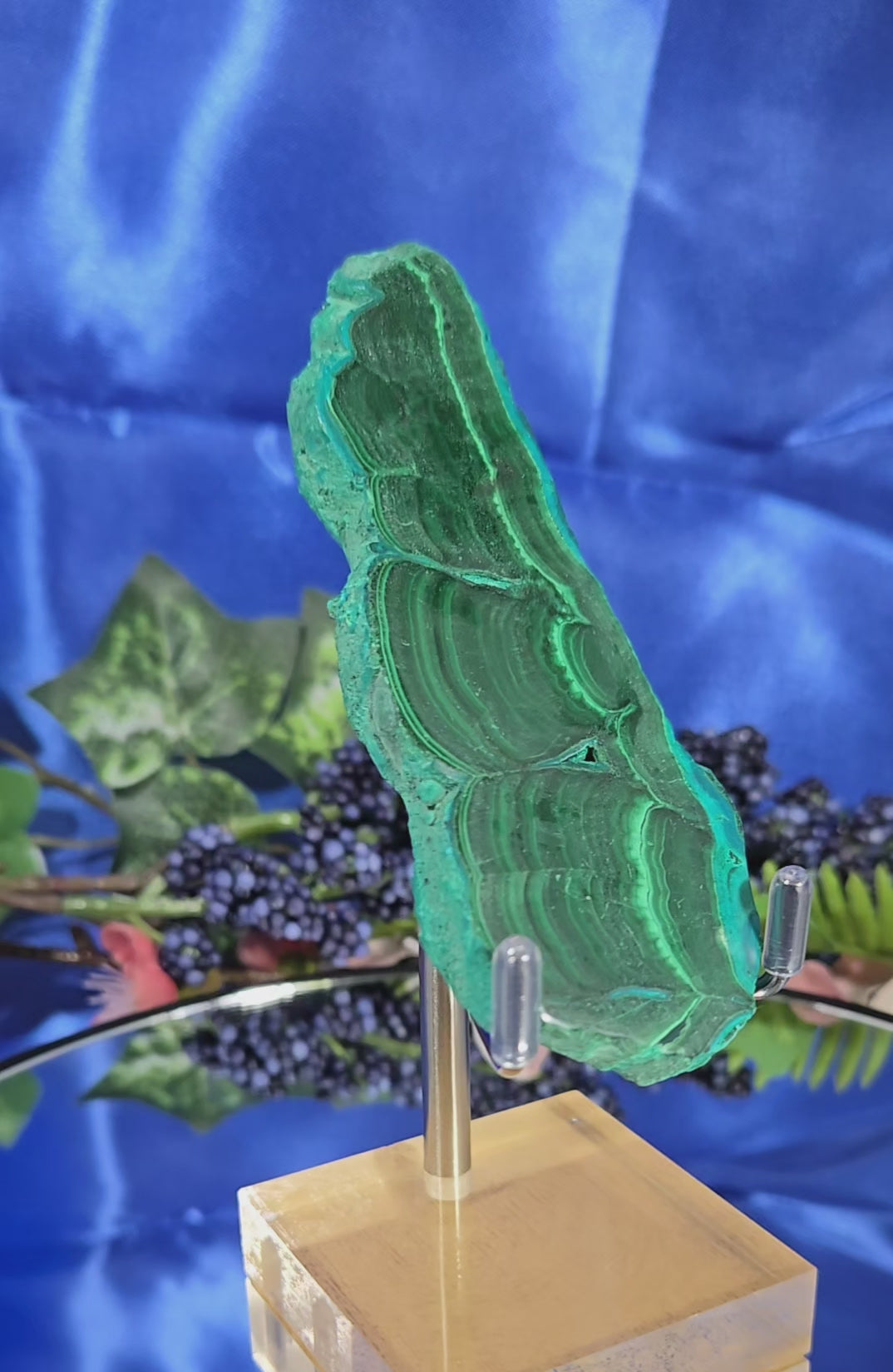 MALACHITE CHRYSOCOLLA SLAB