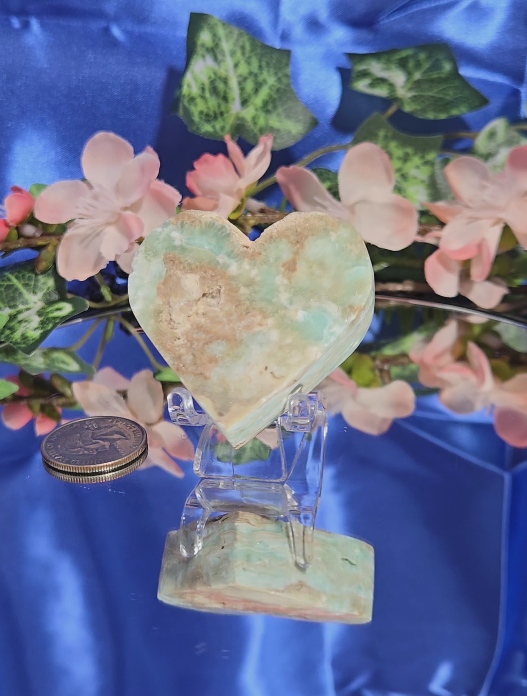 CARIBBEAN CALCITE HEART