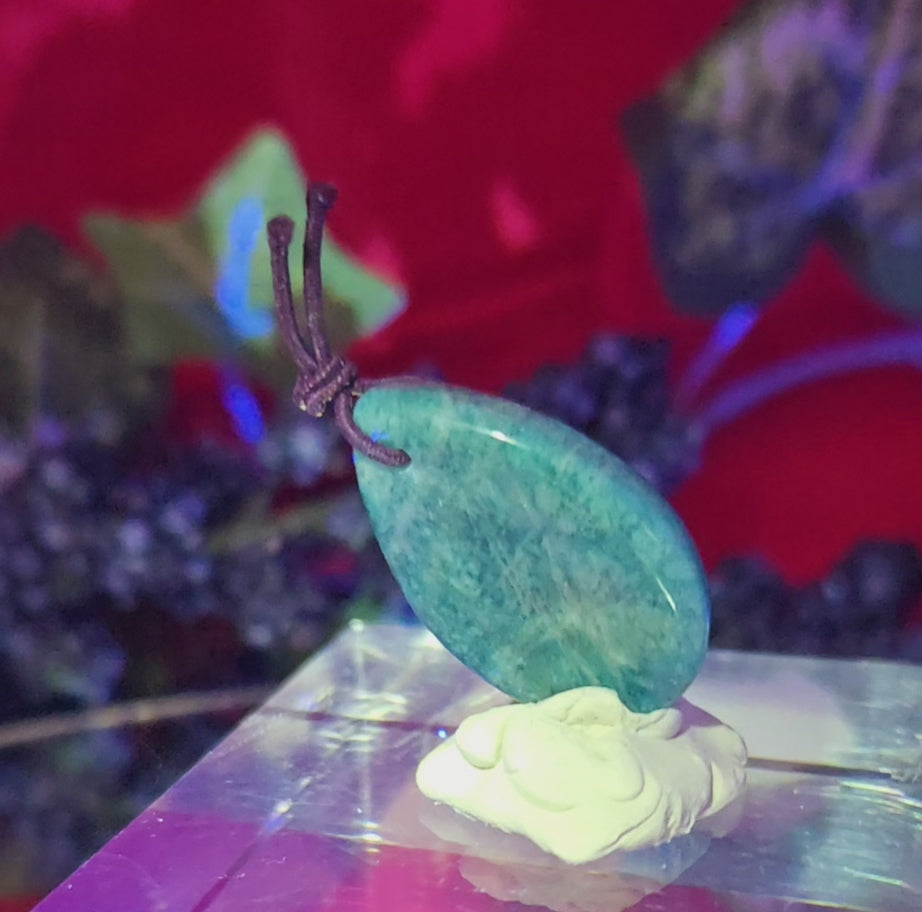 BLUE APATITE CABOCHON